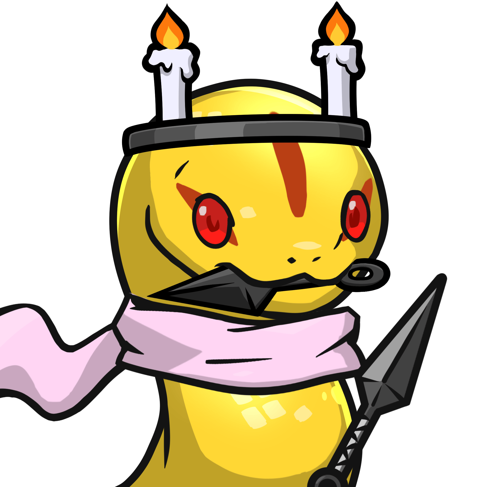Orochi-Gold(kunai) #00491