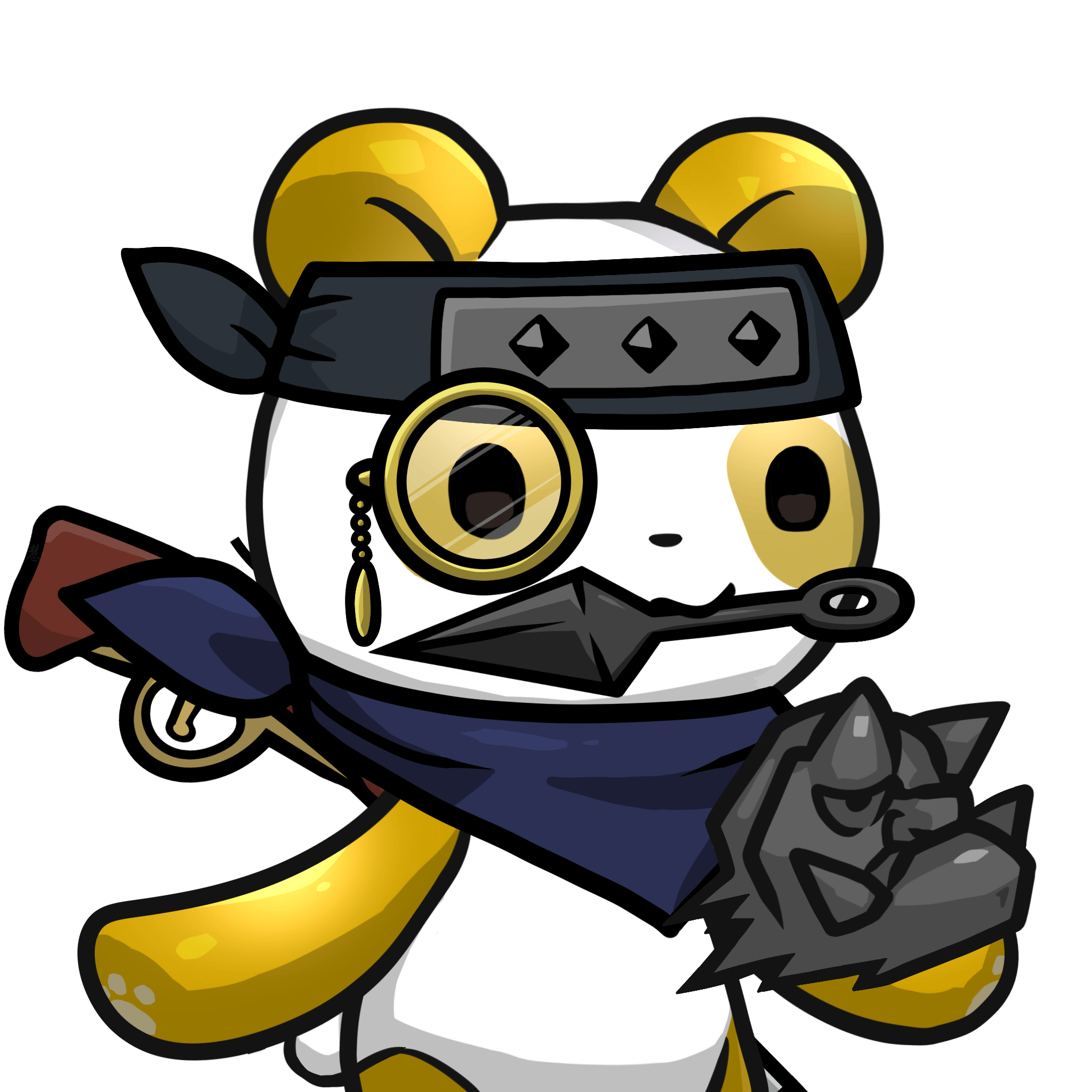 Leelee-Gold01(kunai) #05012