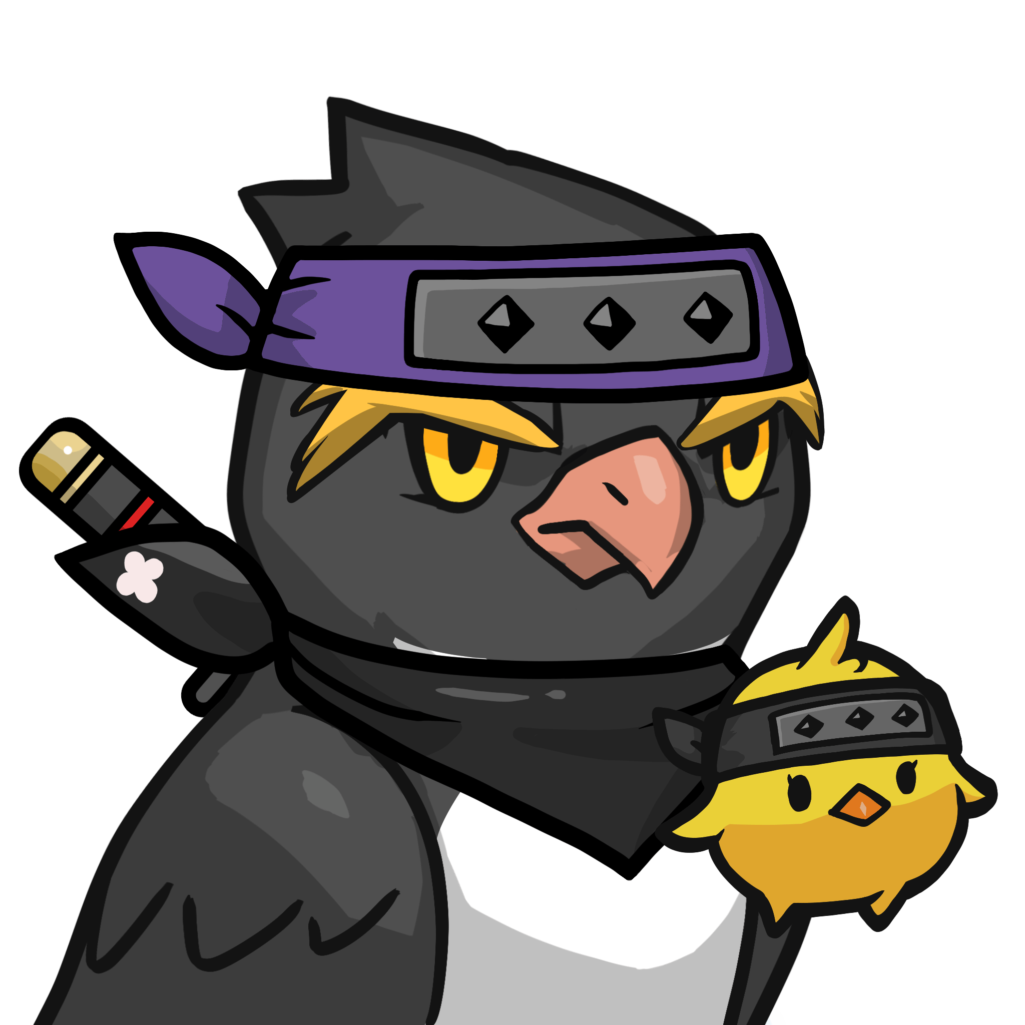 Narukami-Rockhopper penguin #05105