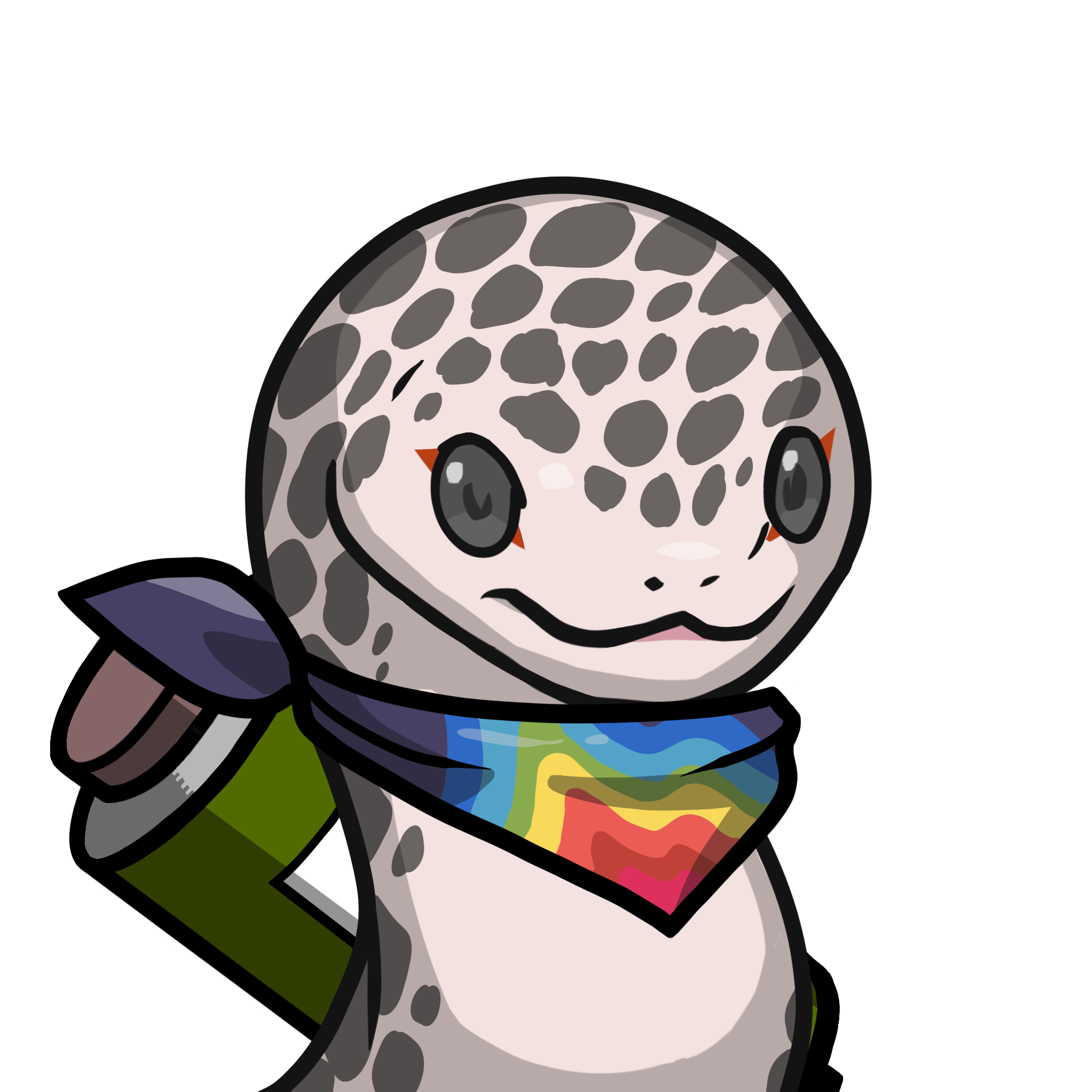 Orochi-Leopard lizard01 #05328