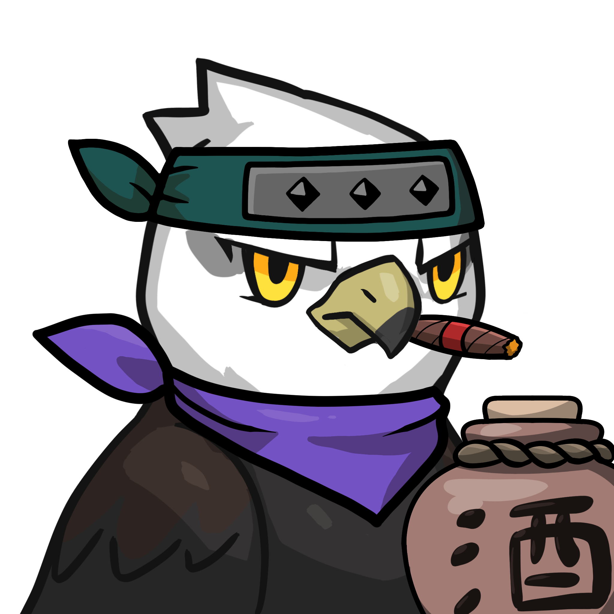 Narukami-Bald eagle(cigar) #05338