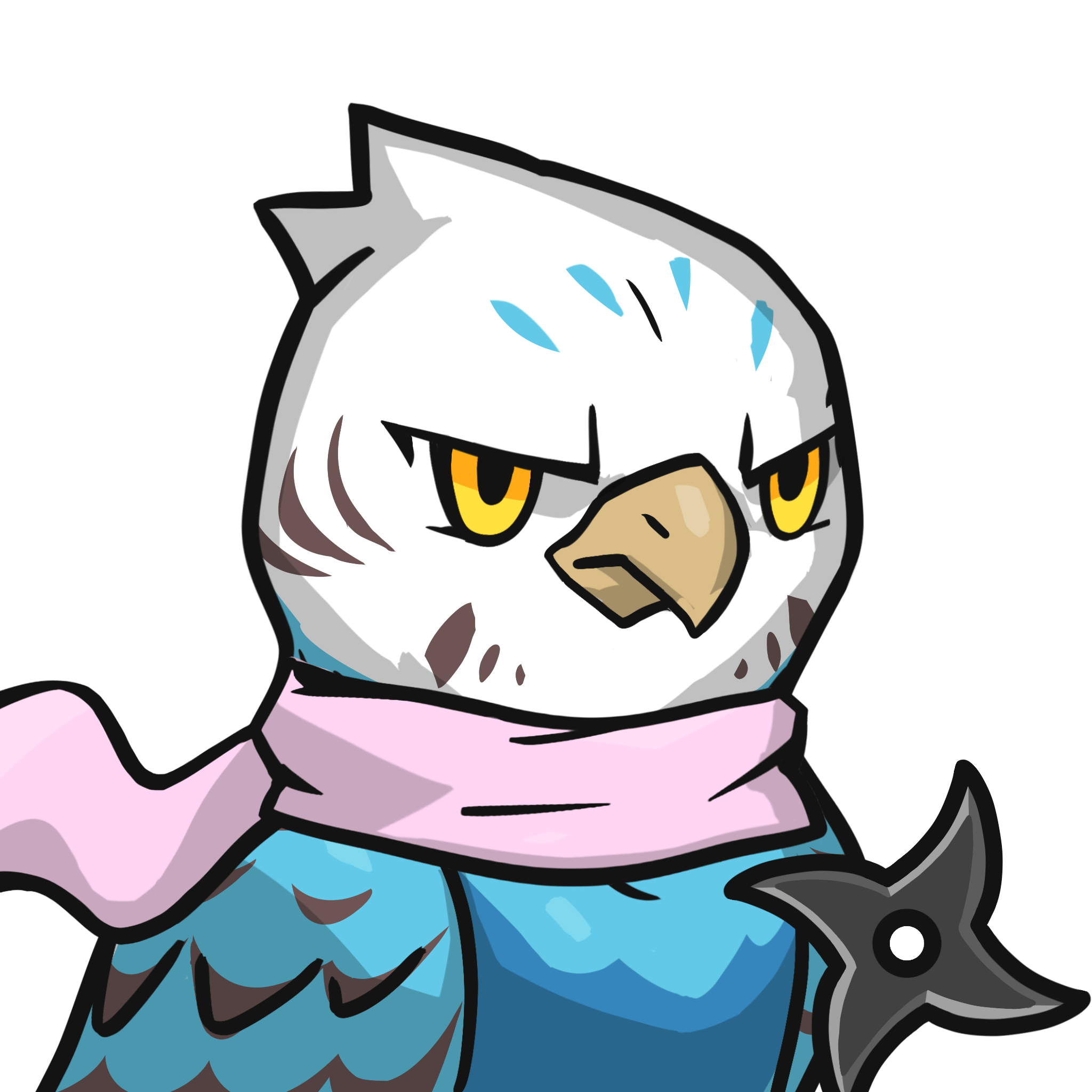 Narukami-Blue budgie #05379