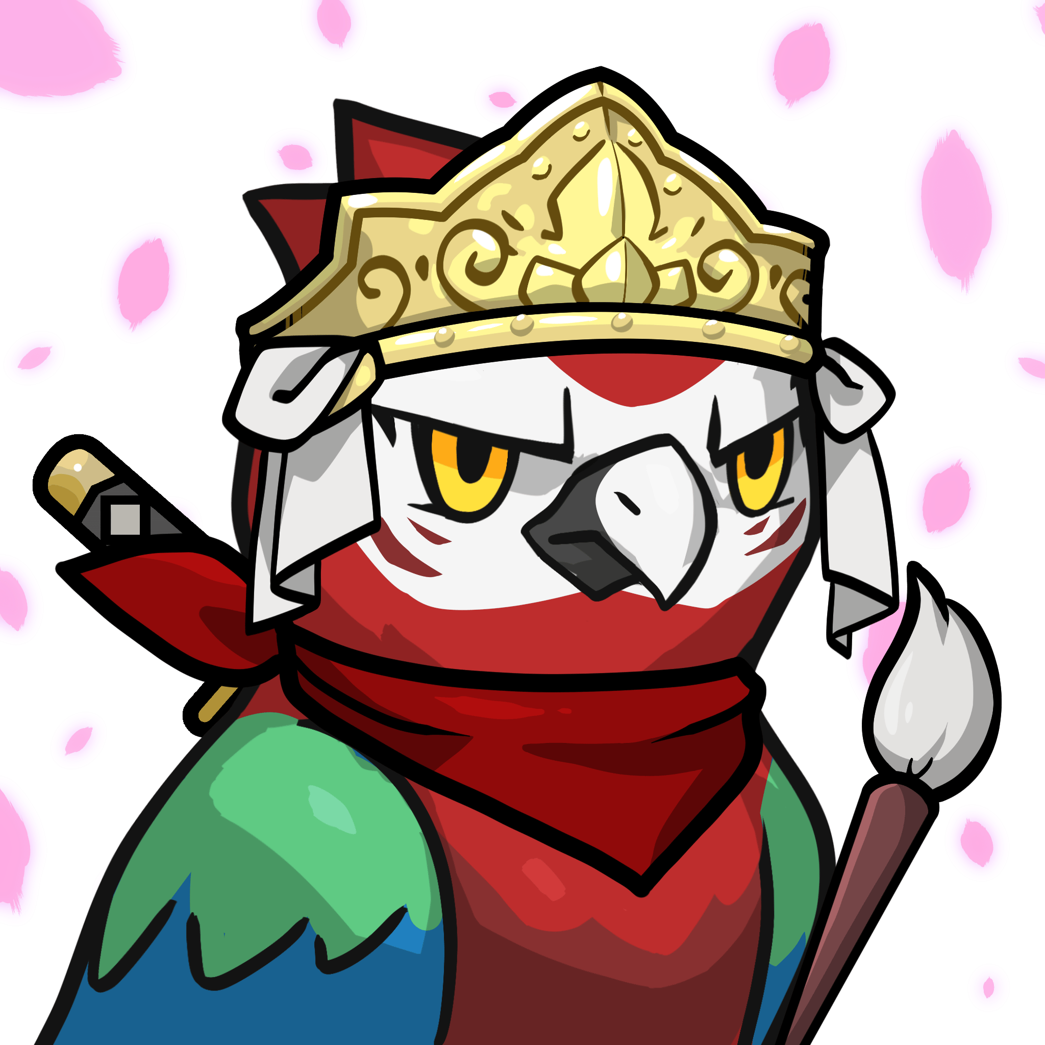 Narukami-Scarlet macaw #05451