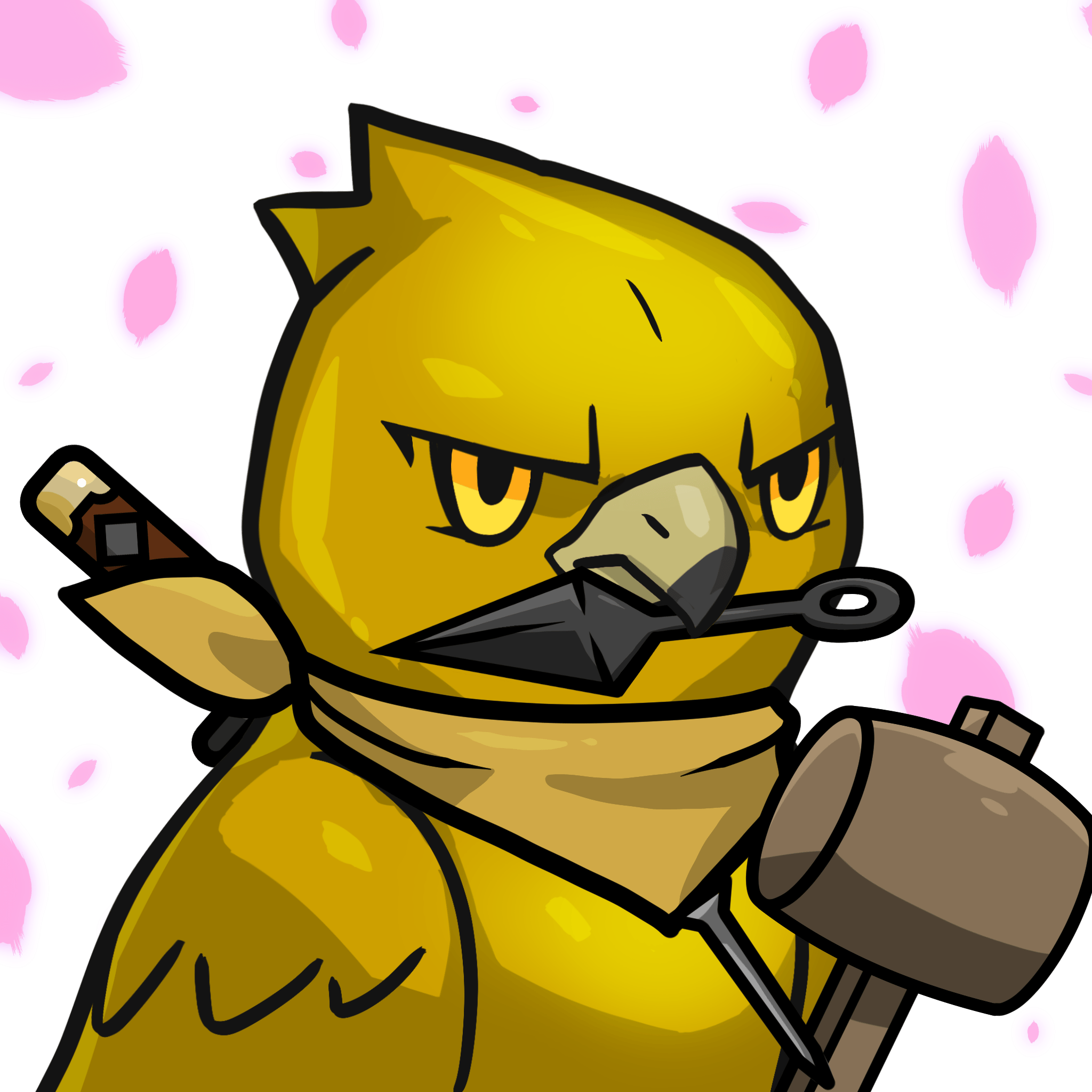 ［Locked］Narukami-Gold(kunai) #05563