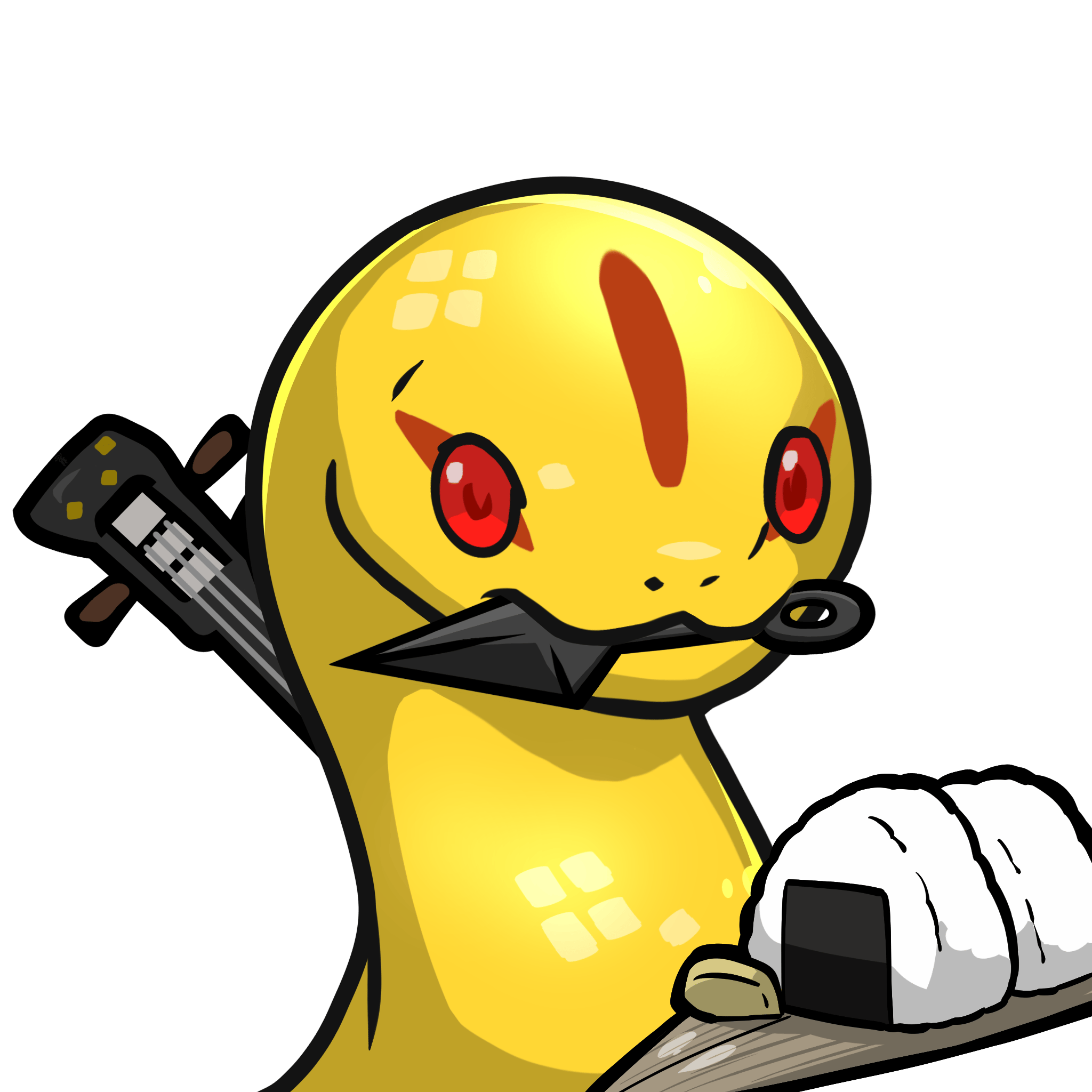 Orochi-Gold(kunai) #05691