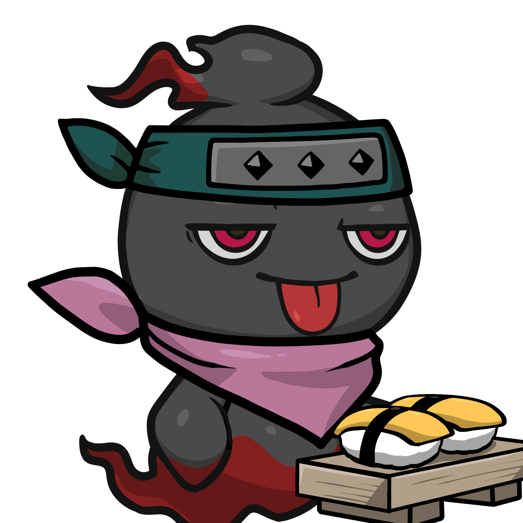 Mitama-Black_Red02 #05749