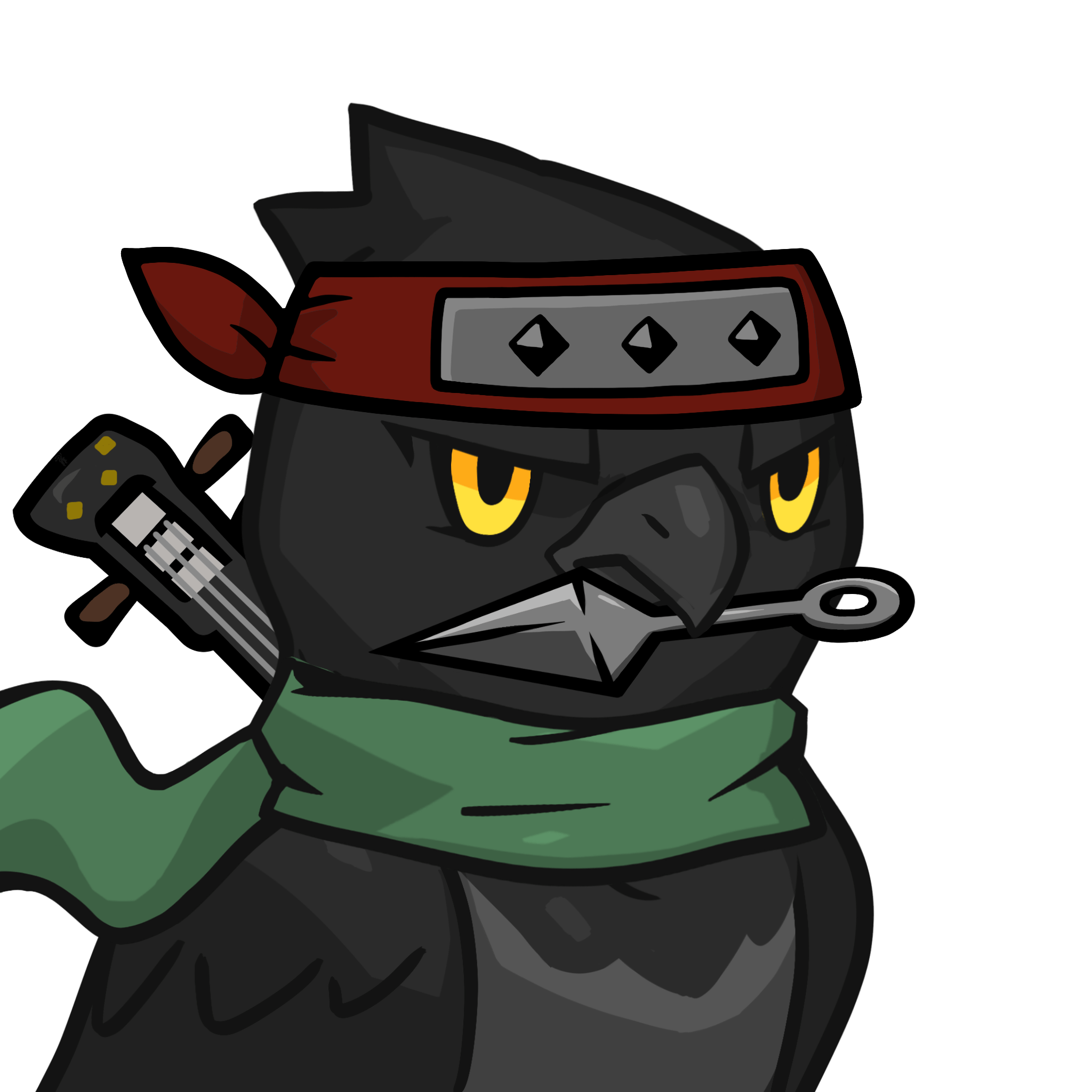 Narukami-Crow(kunai) #05799