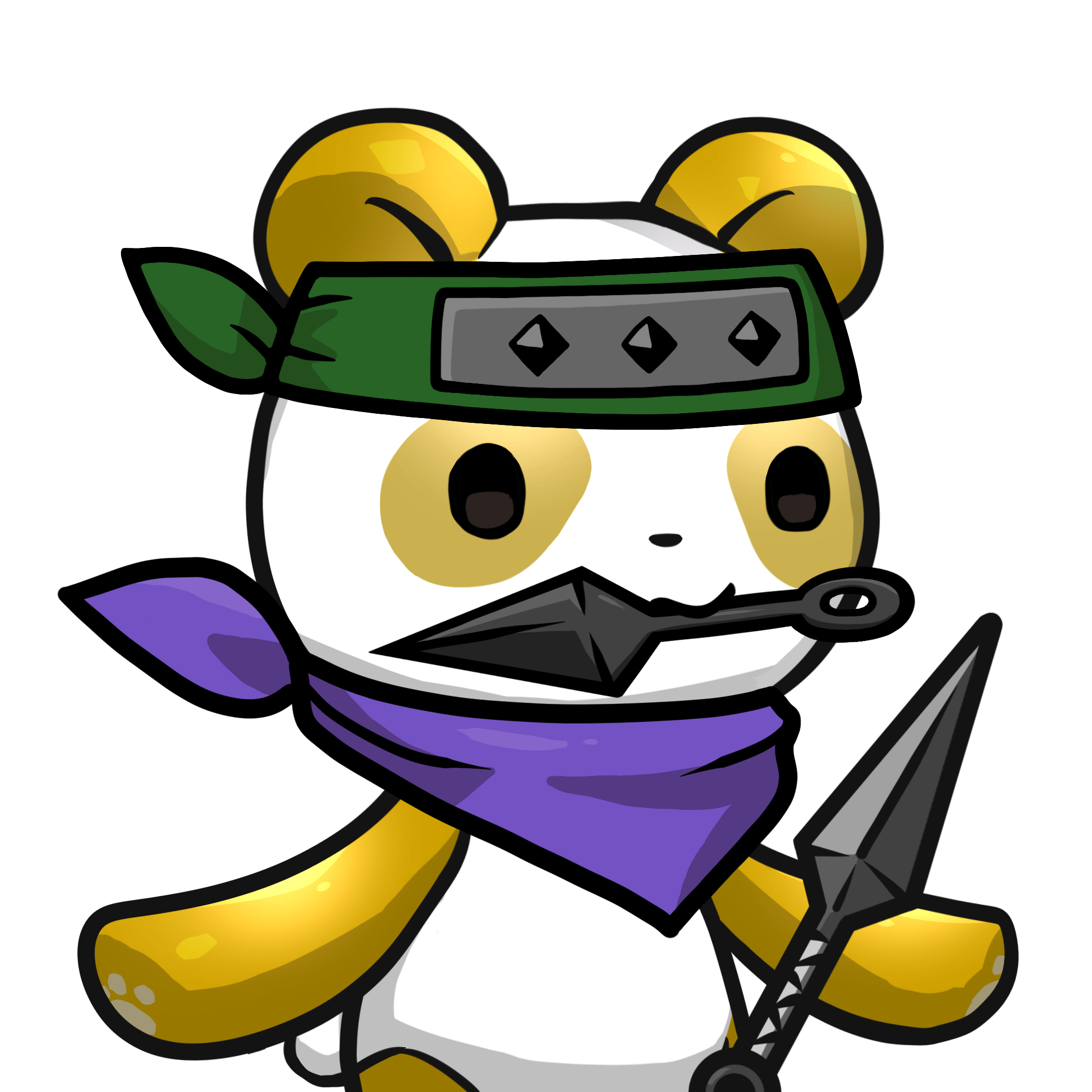 Leelee-Gold01(kunai) #05818