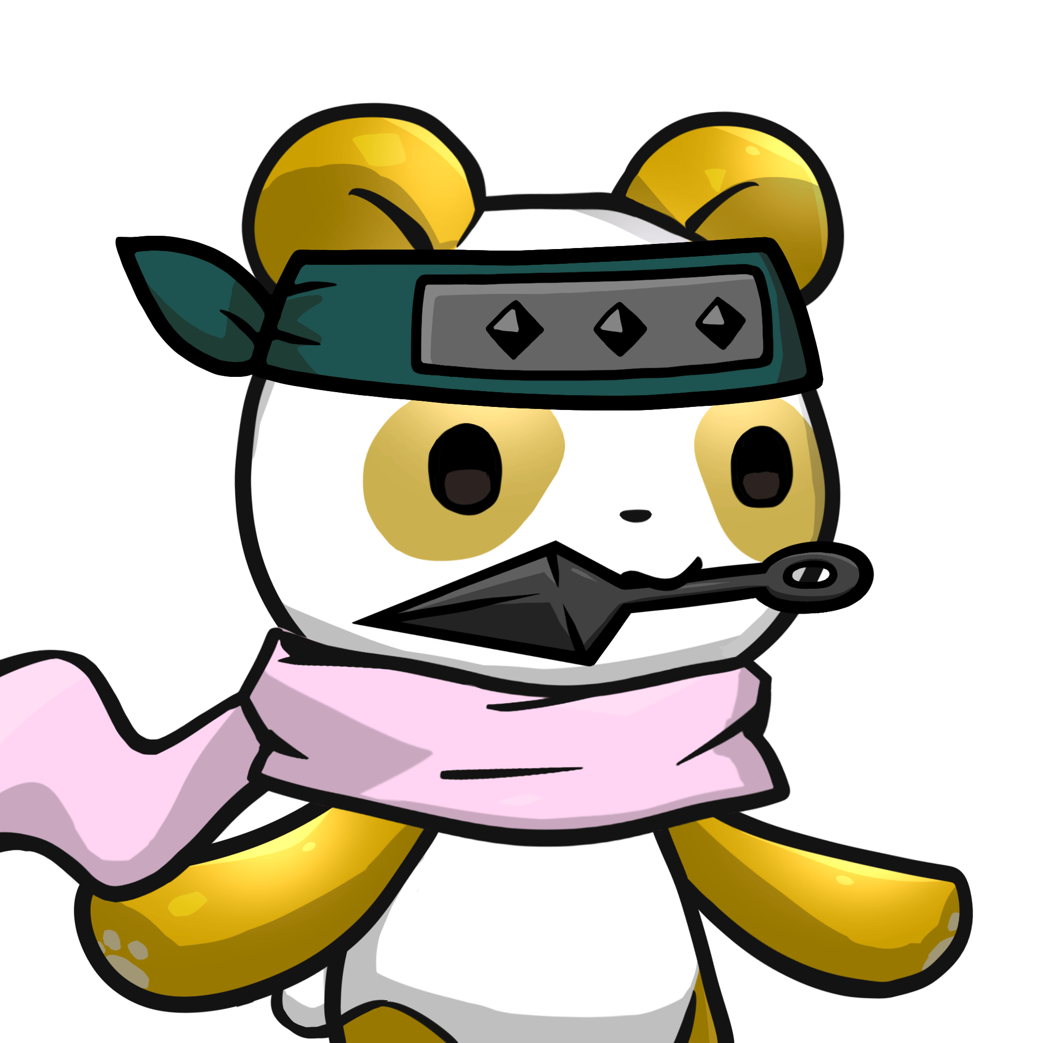 Leelee-Gold01(kunai) #05834