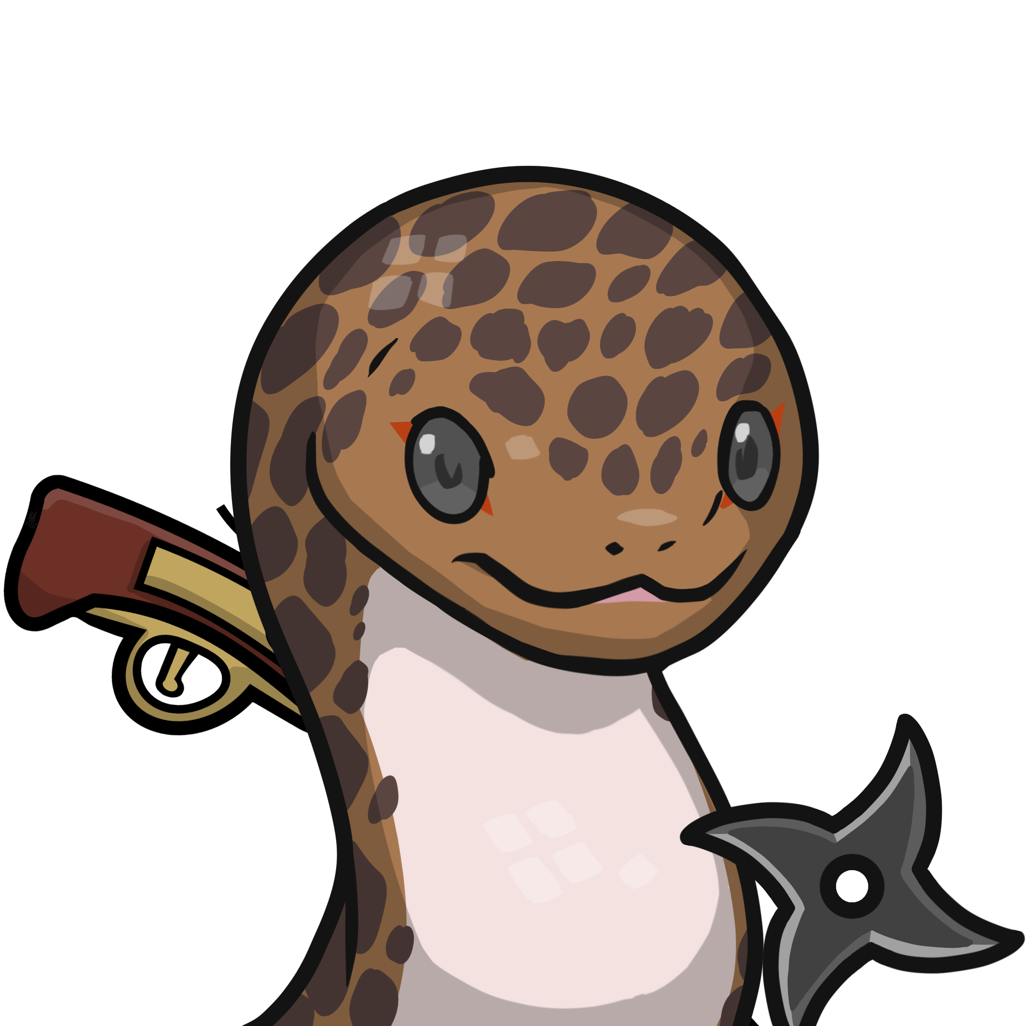 Orochi-Leopard lizard02 #05932
