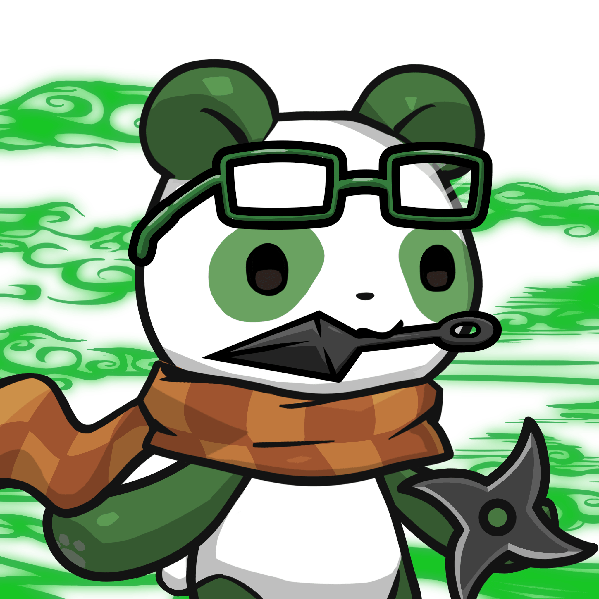 Leelee-Green(kunai) #05999