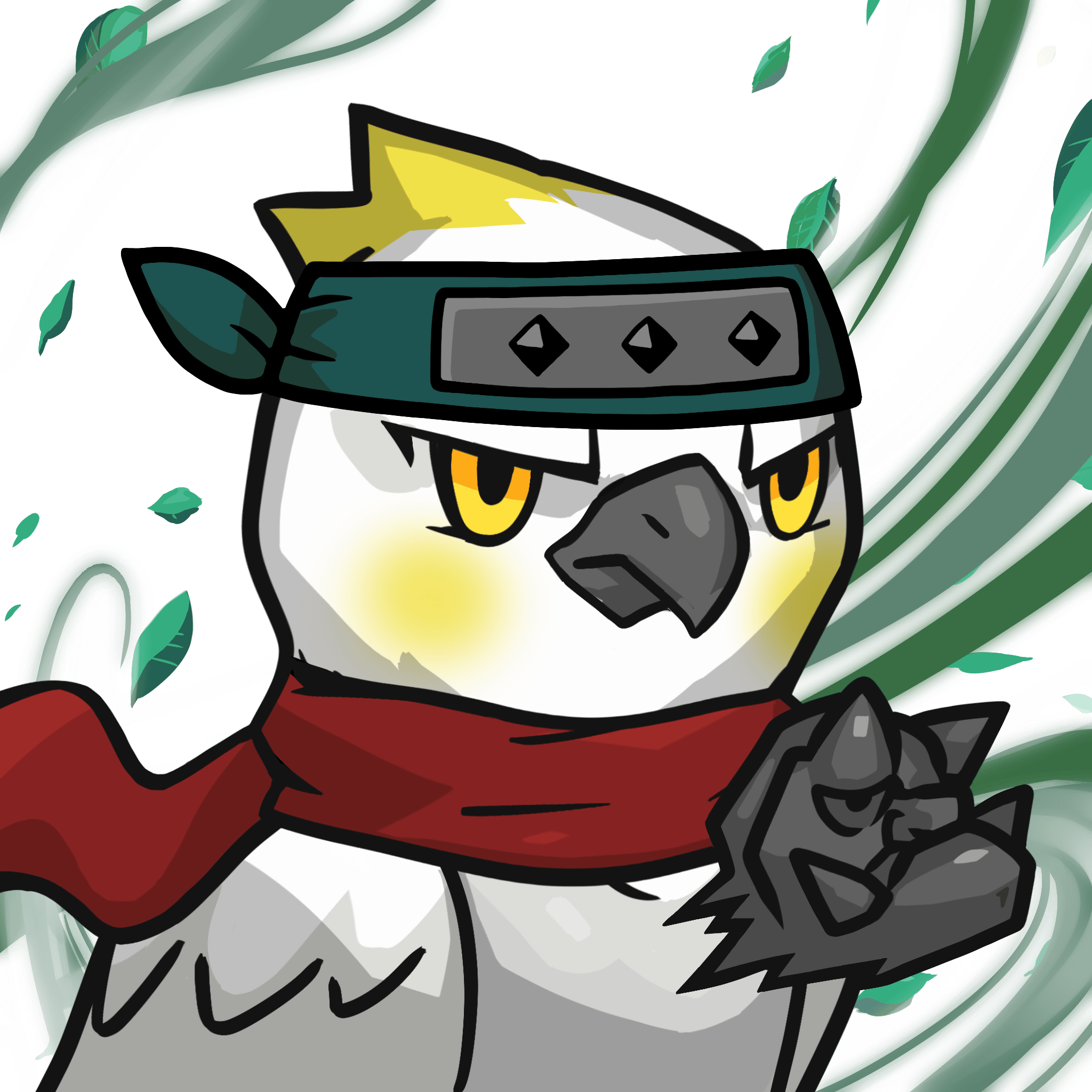 Narukami-Yellow-crested cockatoo #06052