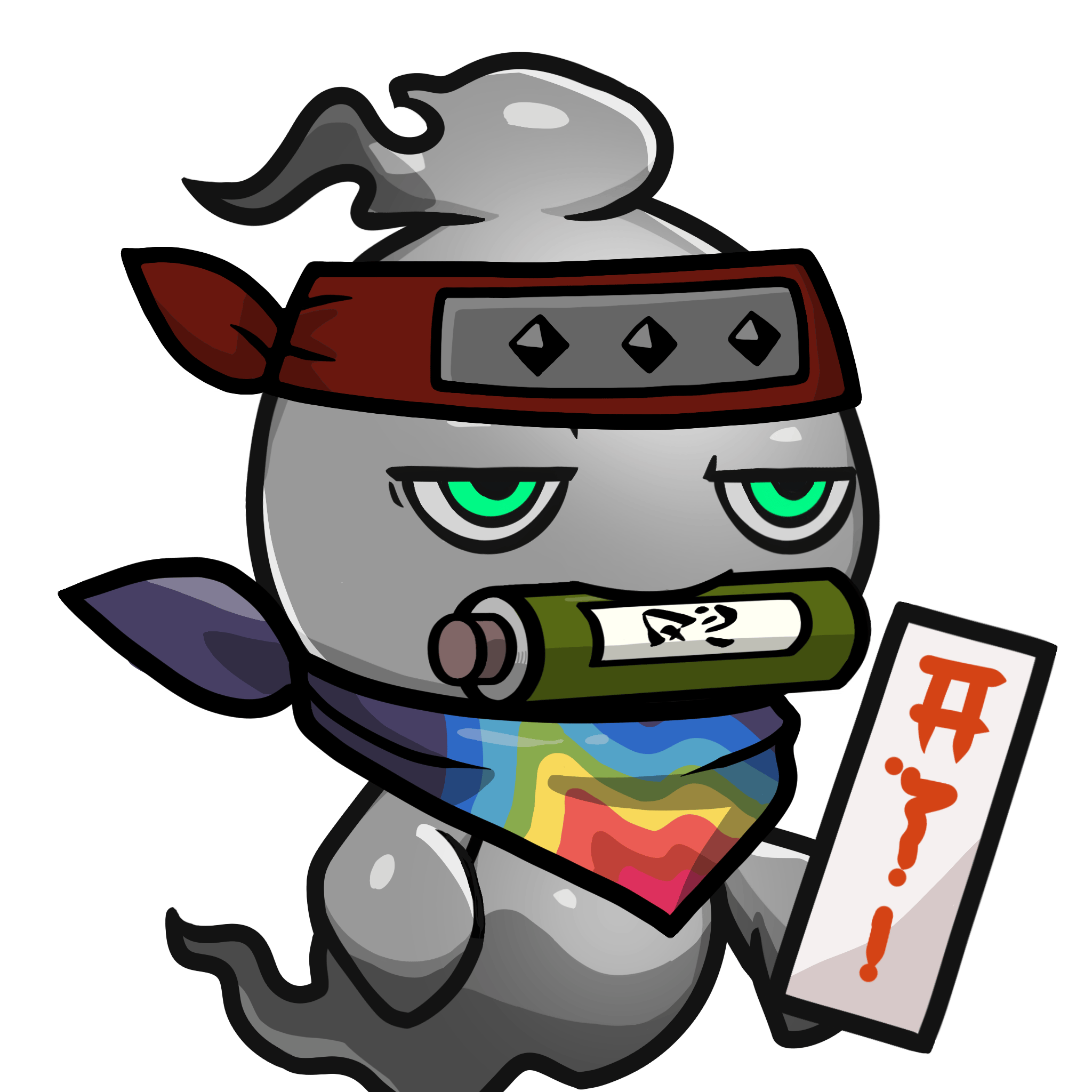 Mitama-Silver(scroll) #06195