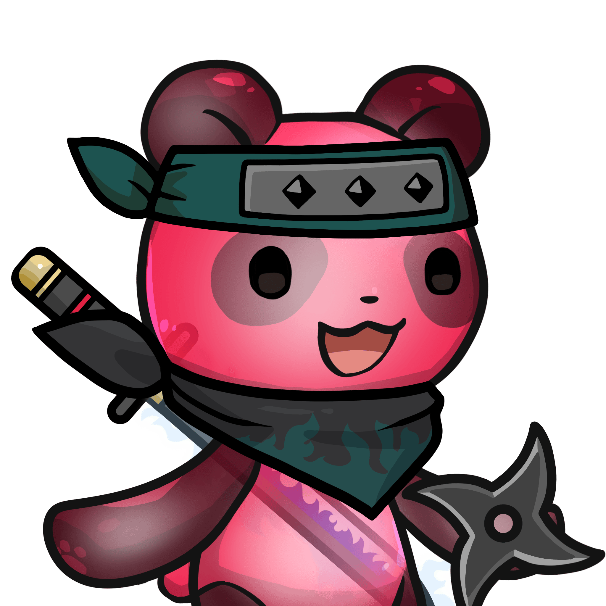 Leelee-Gummypanda-strawberry #06243