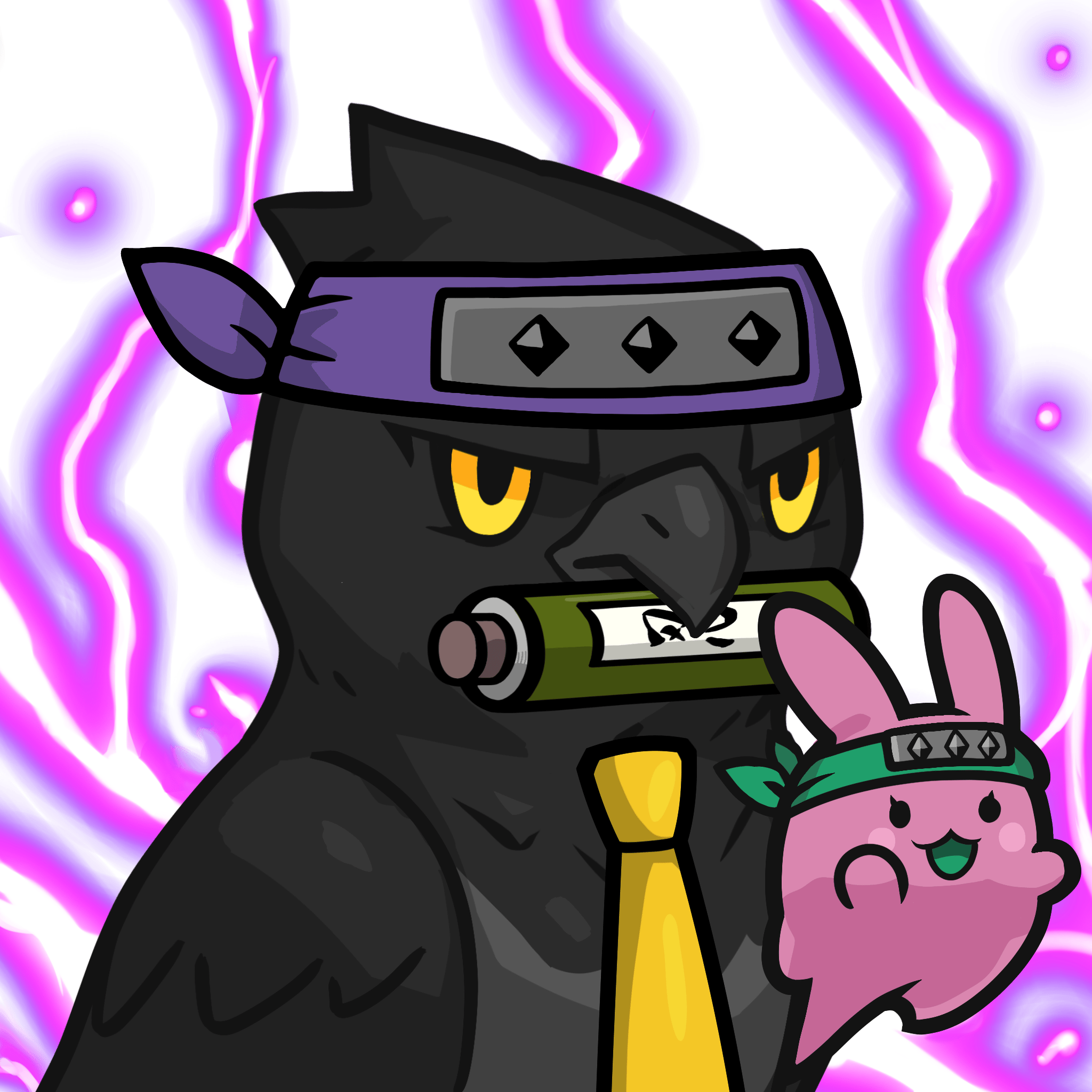 Narukami-Crow(scroll) #06319