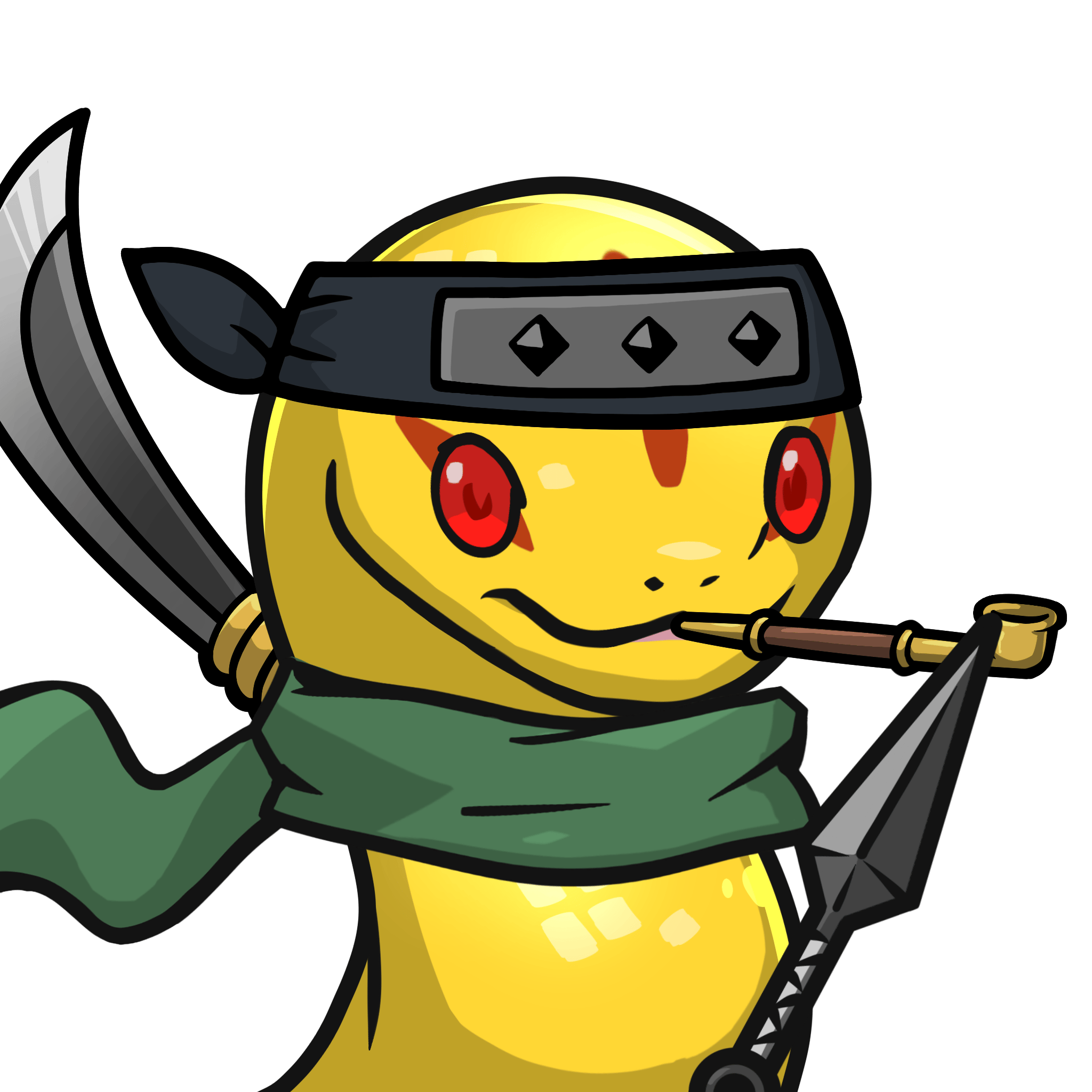 Orochi-Gold(pipe) #06355