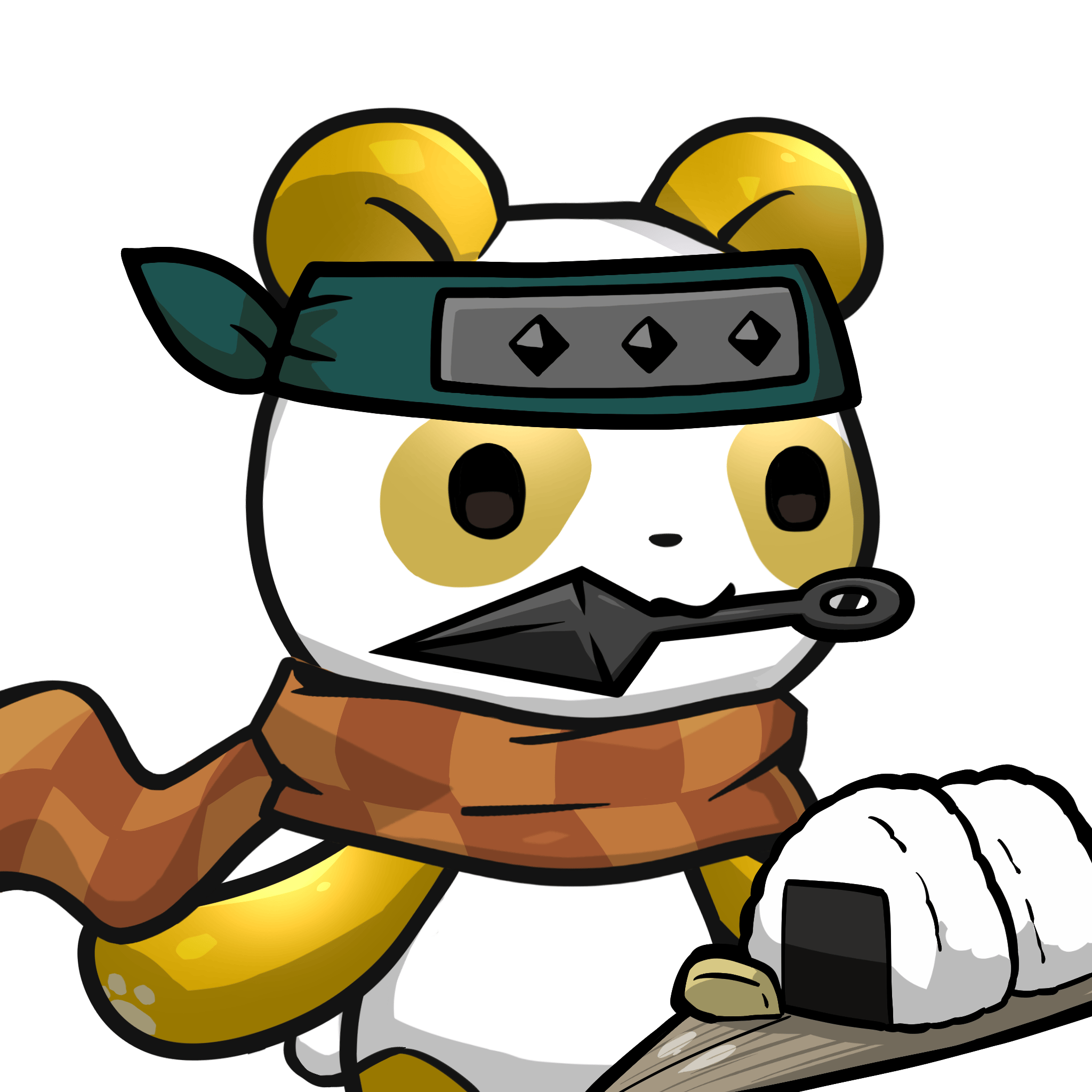 Leelee-Gold01(kunai) #06359
