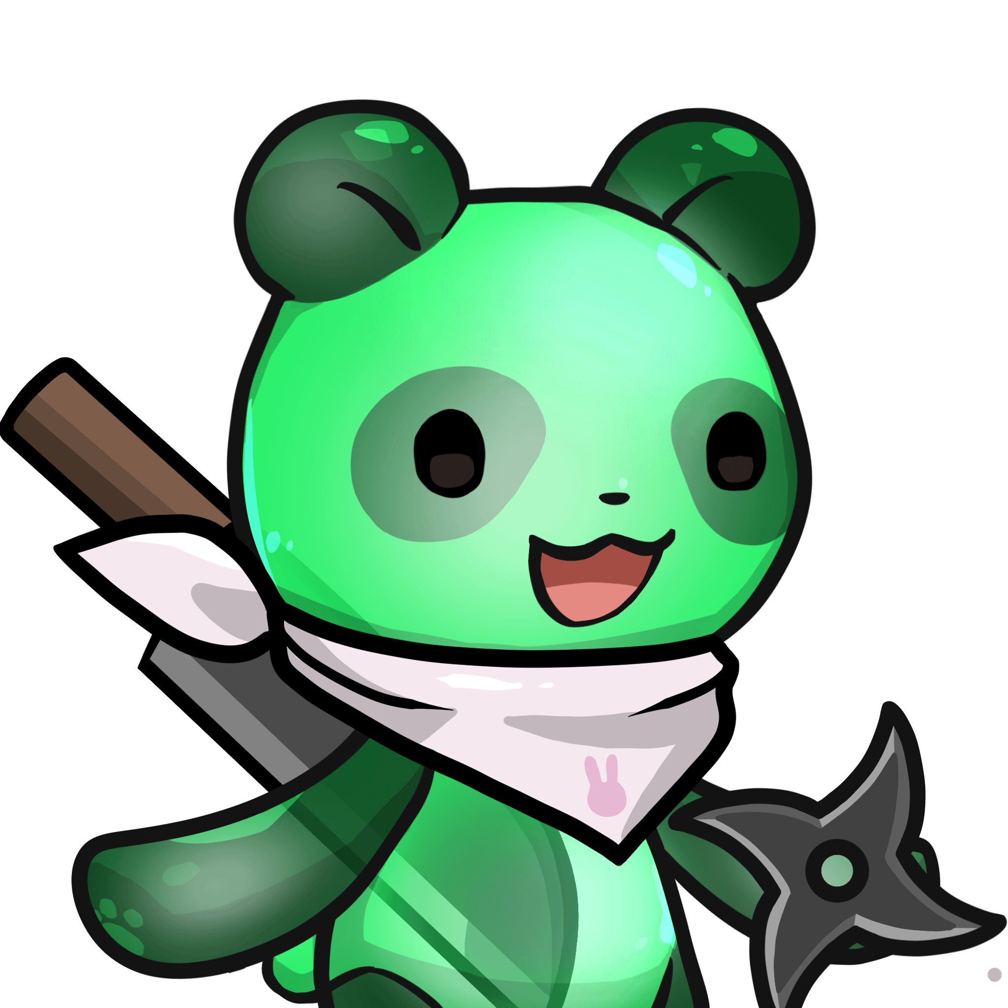 Leelee-Gummypanda-melon #06372