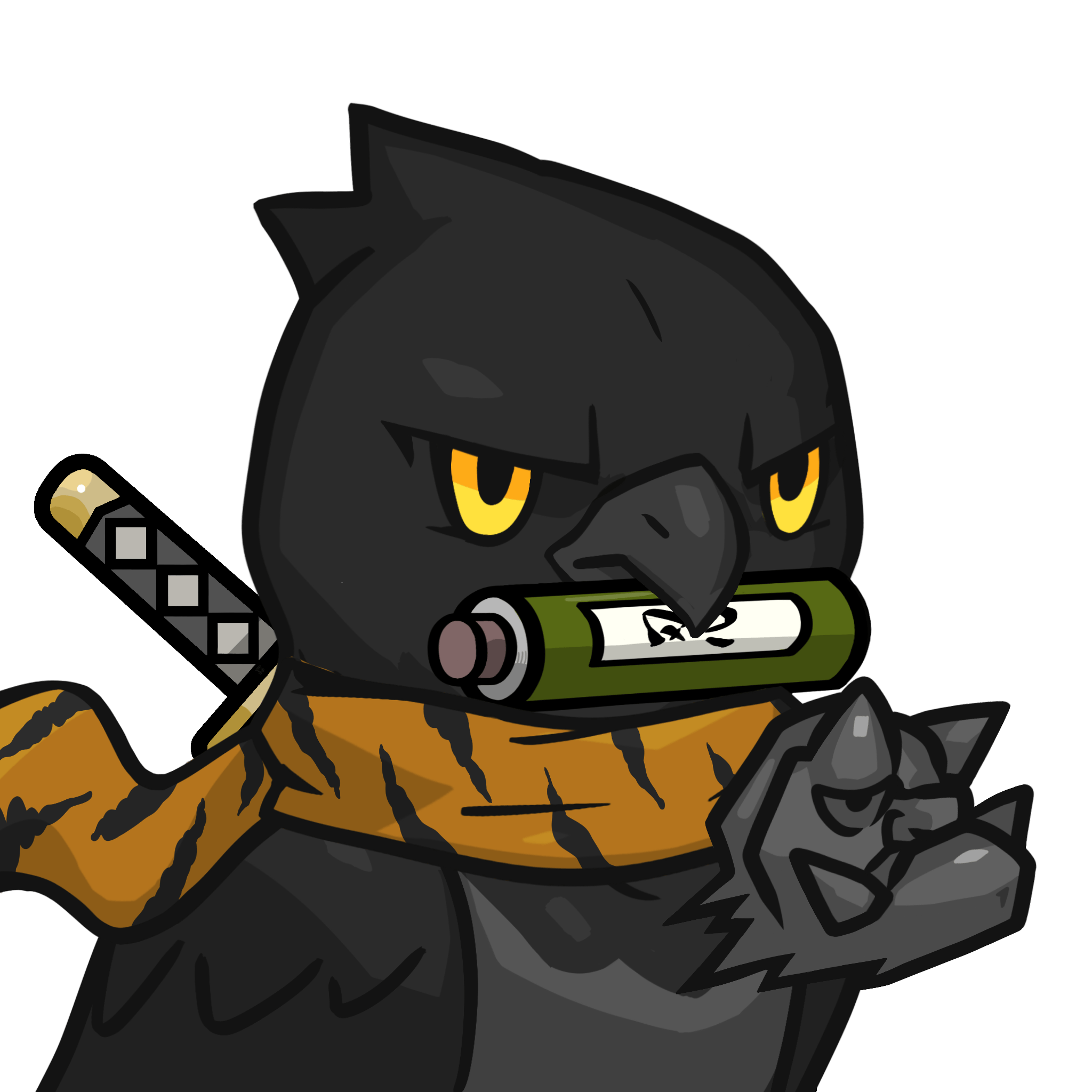 Narukami-Crow(scroll) #06373