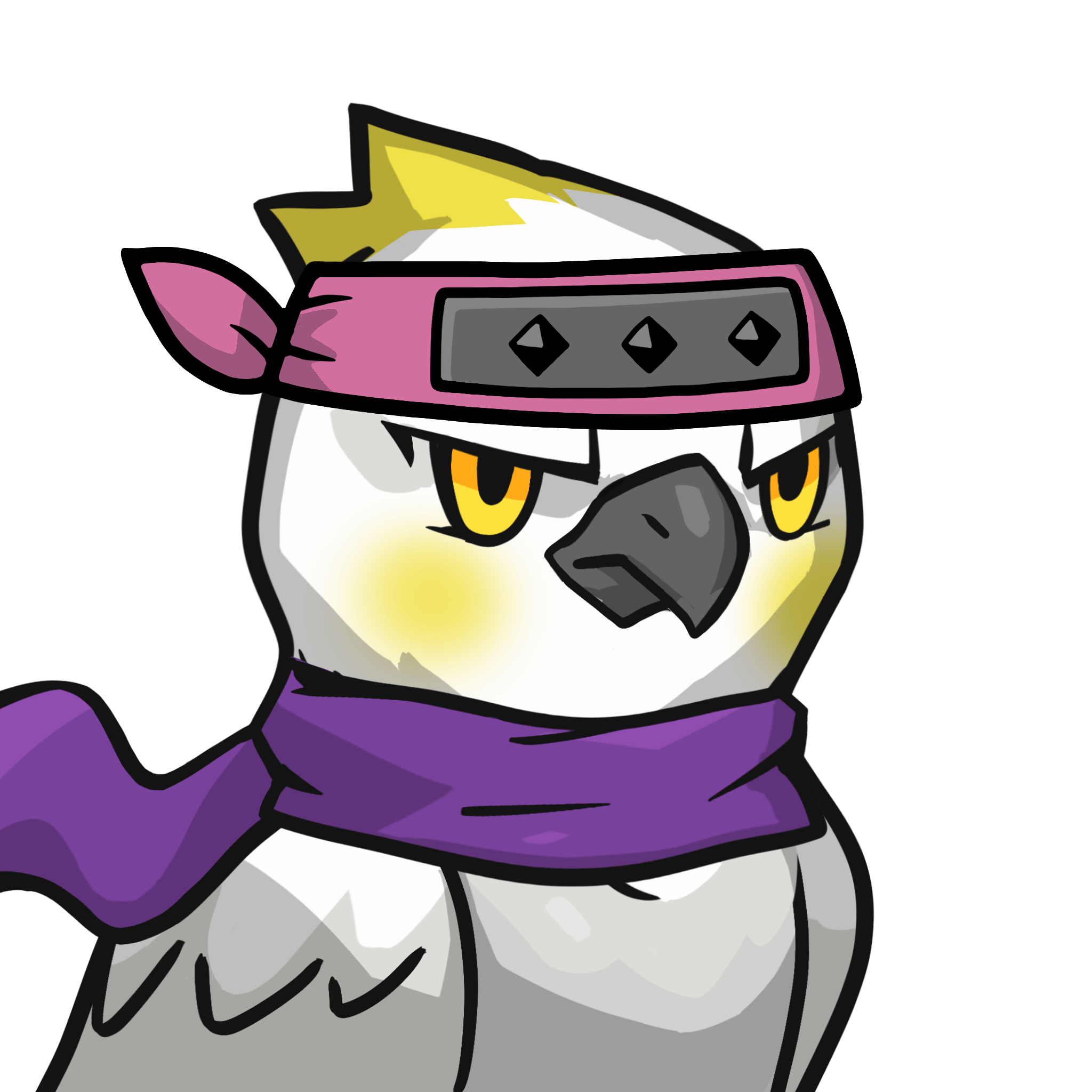 Narukami-Yellow-crested cockatoo #06508