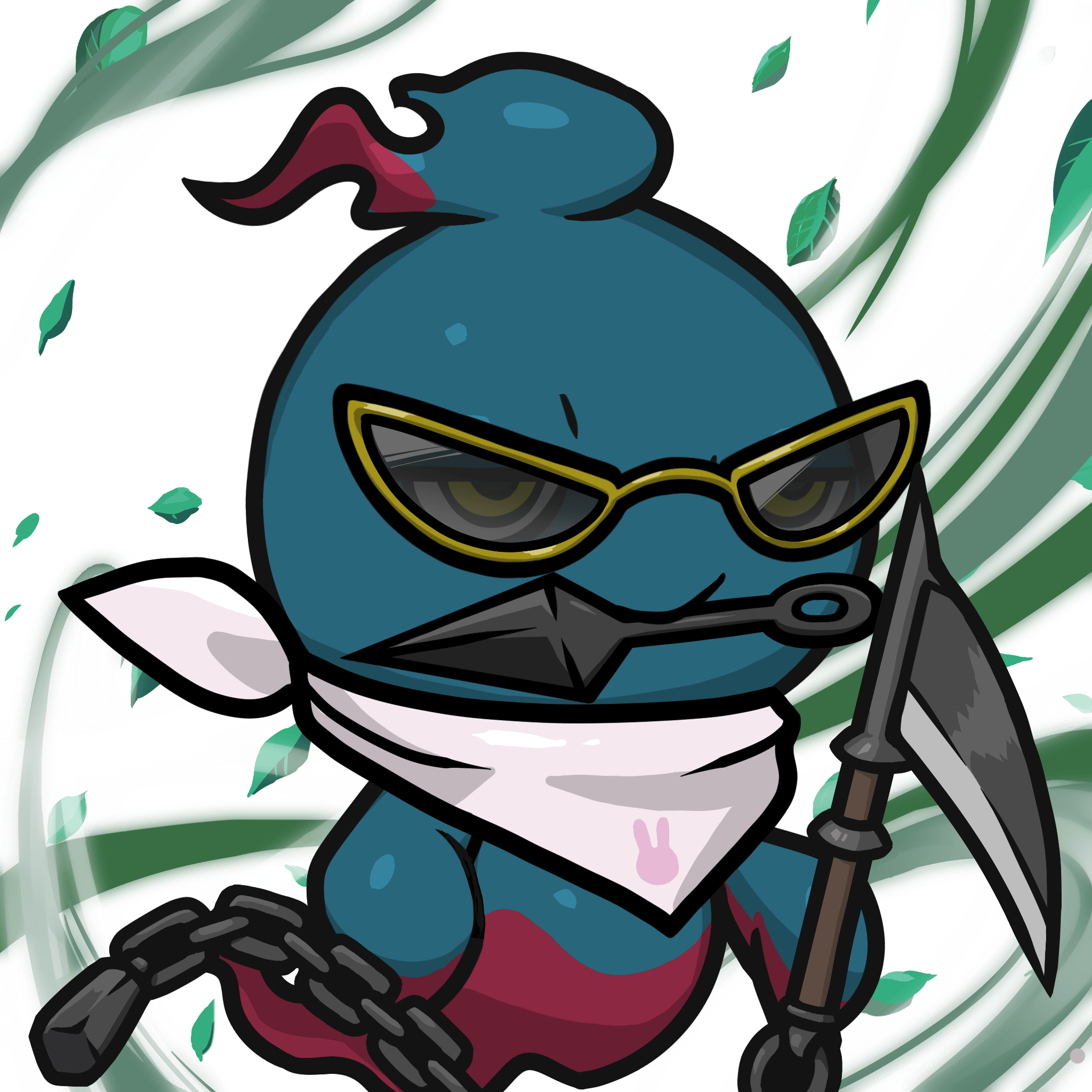 Mitama-Darkblue(kunai) #06512