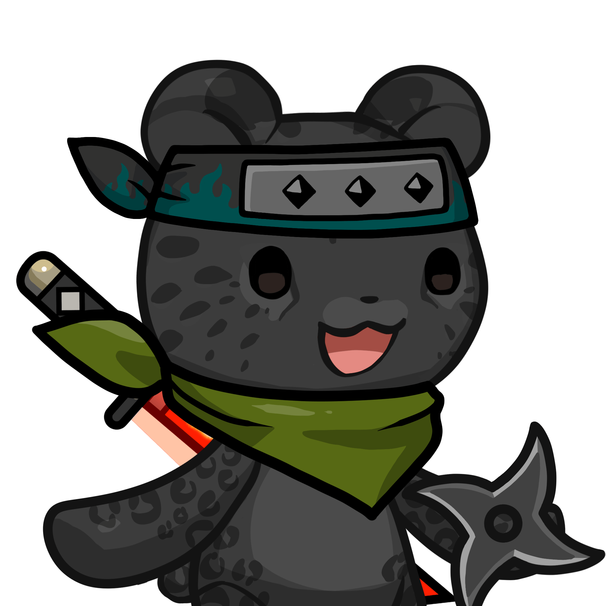Leelee-Black leopard #06591