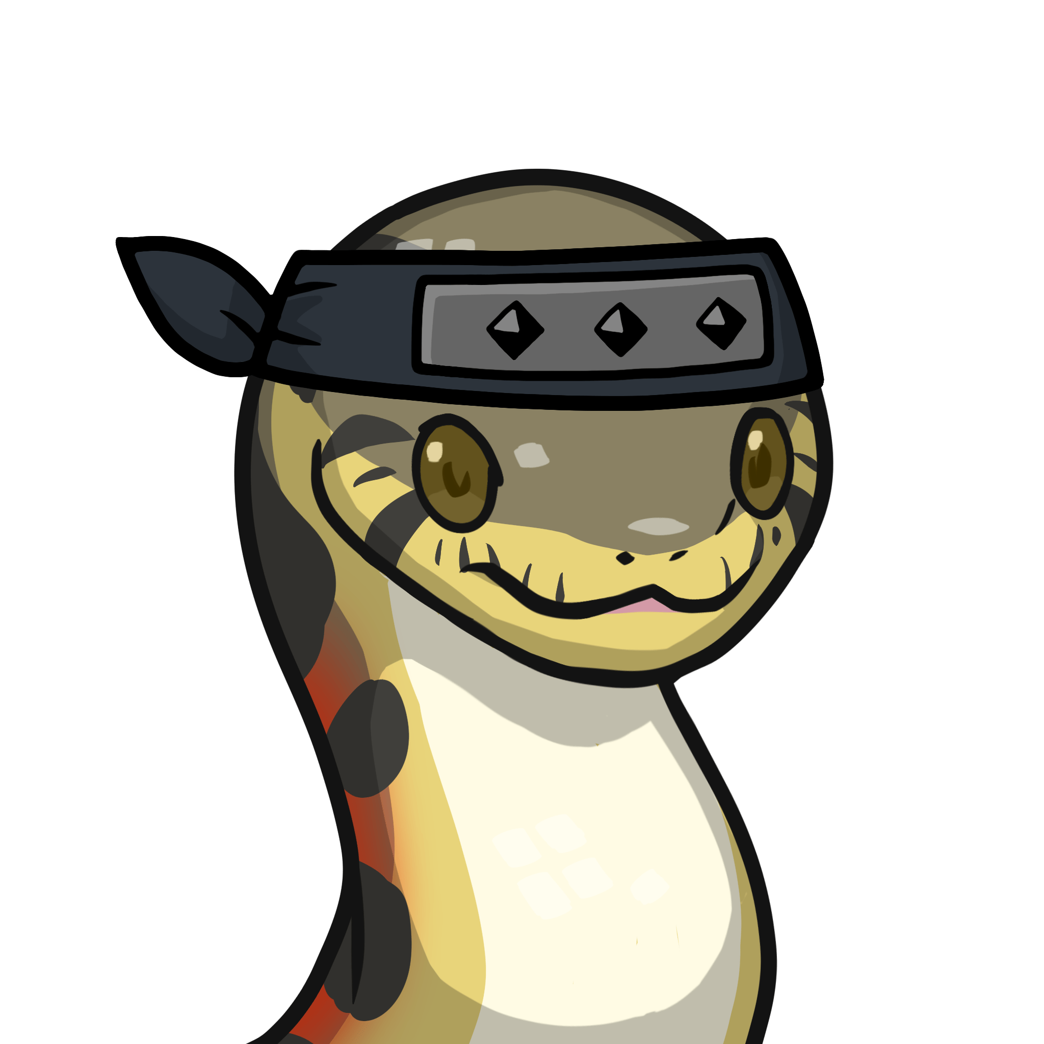 Orochi-Ringed grass snake #06666