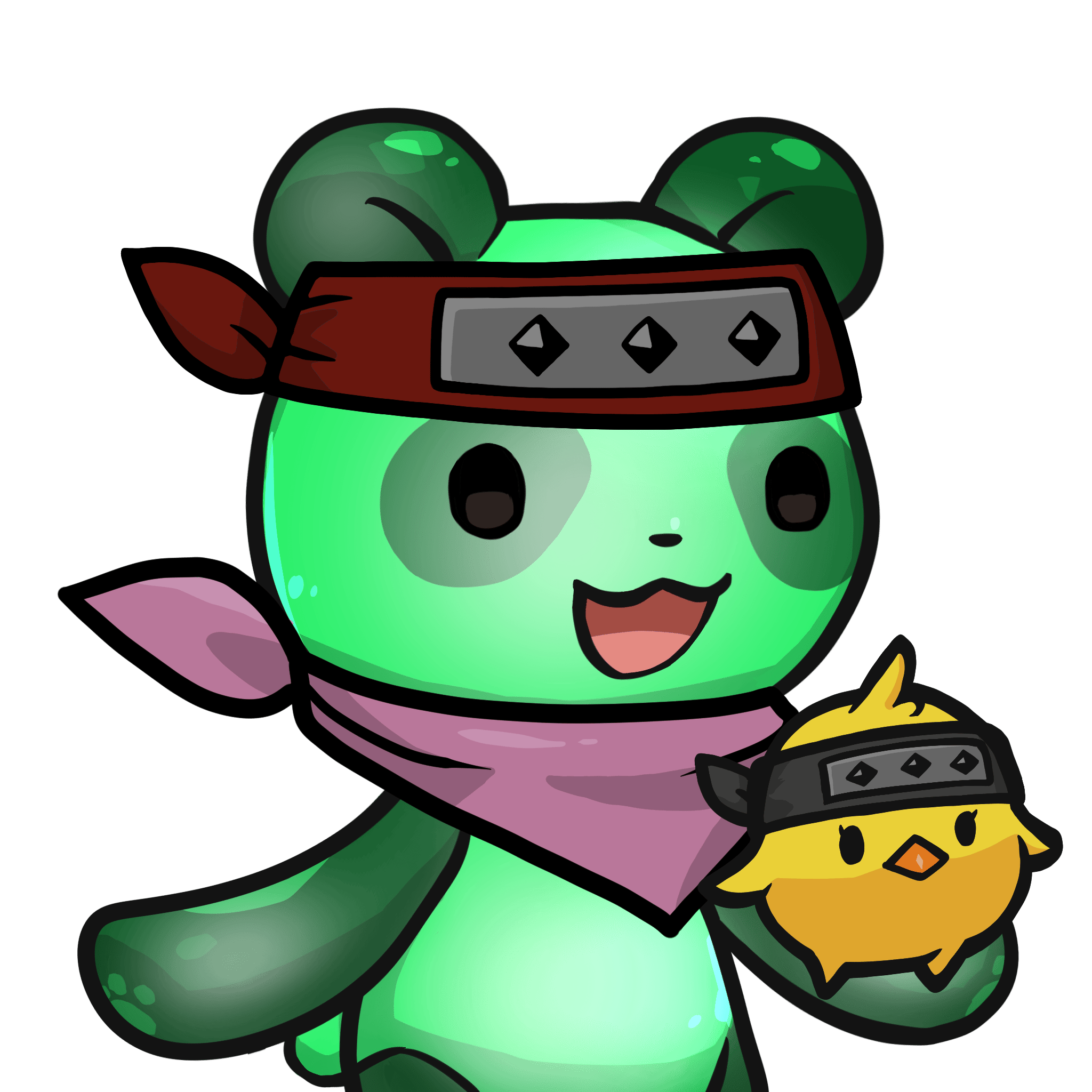 Leelee-Gummypanda-melon #06687