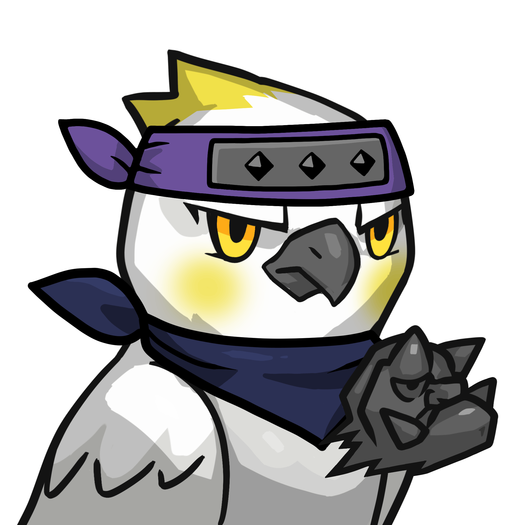 Narukami-Yellow-crested cockatoo #06754
