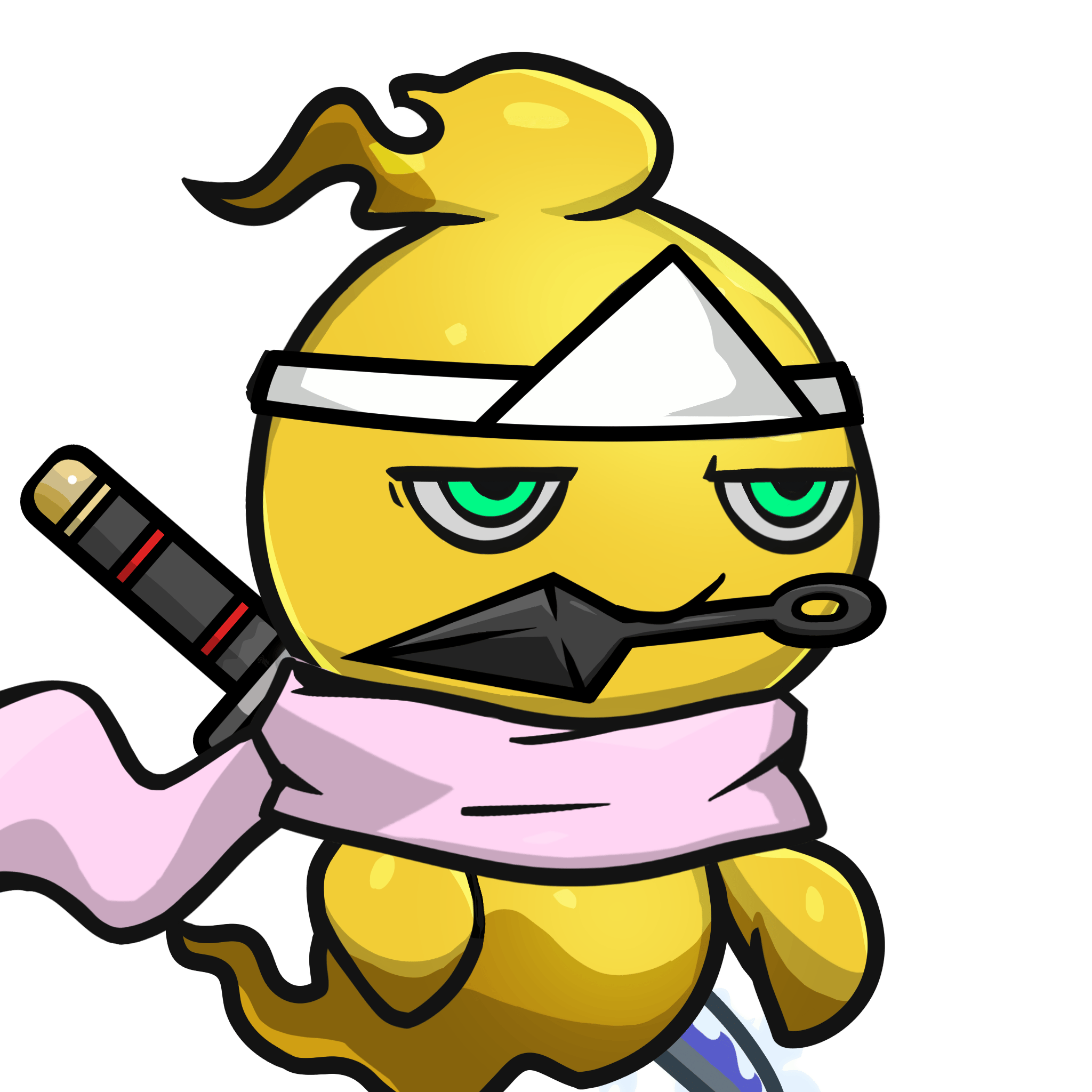 Mitama-Gold(kunai) #06858