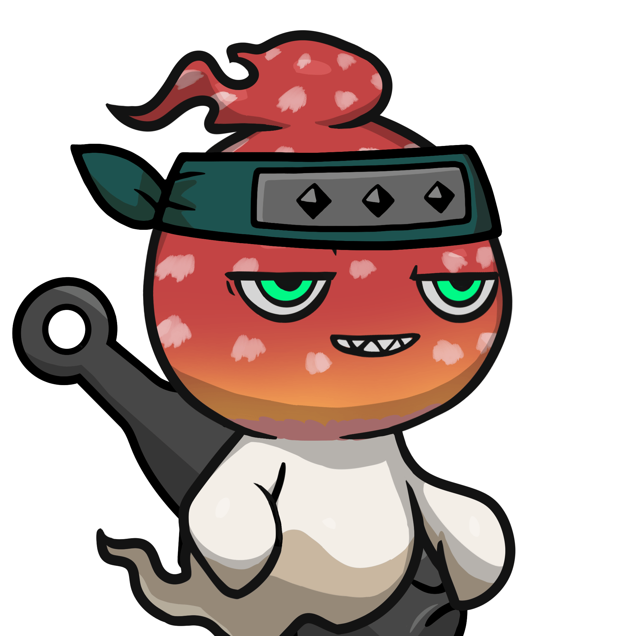 Mitama-Red Mushroom #06906