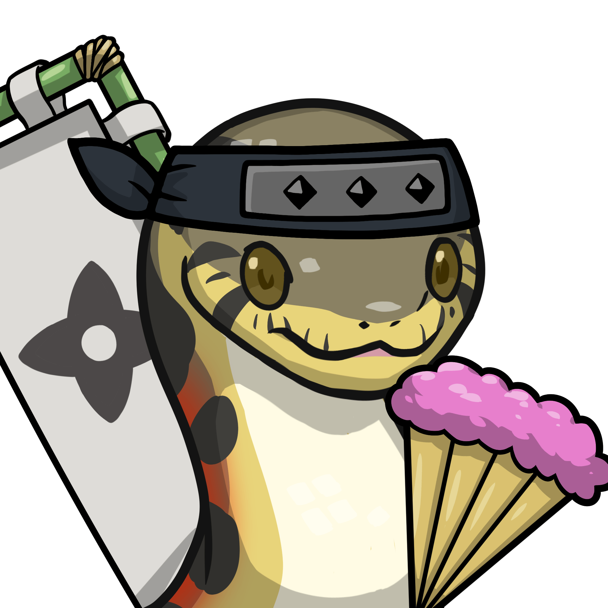 Orochi-Ringed grass snake #06956