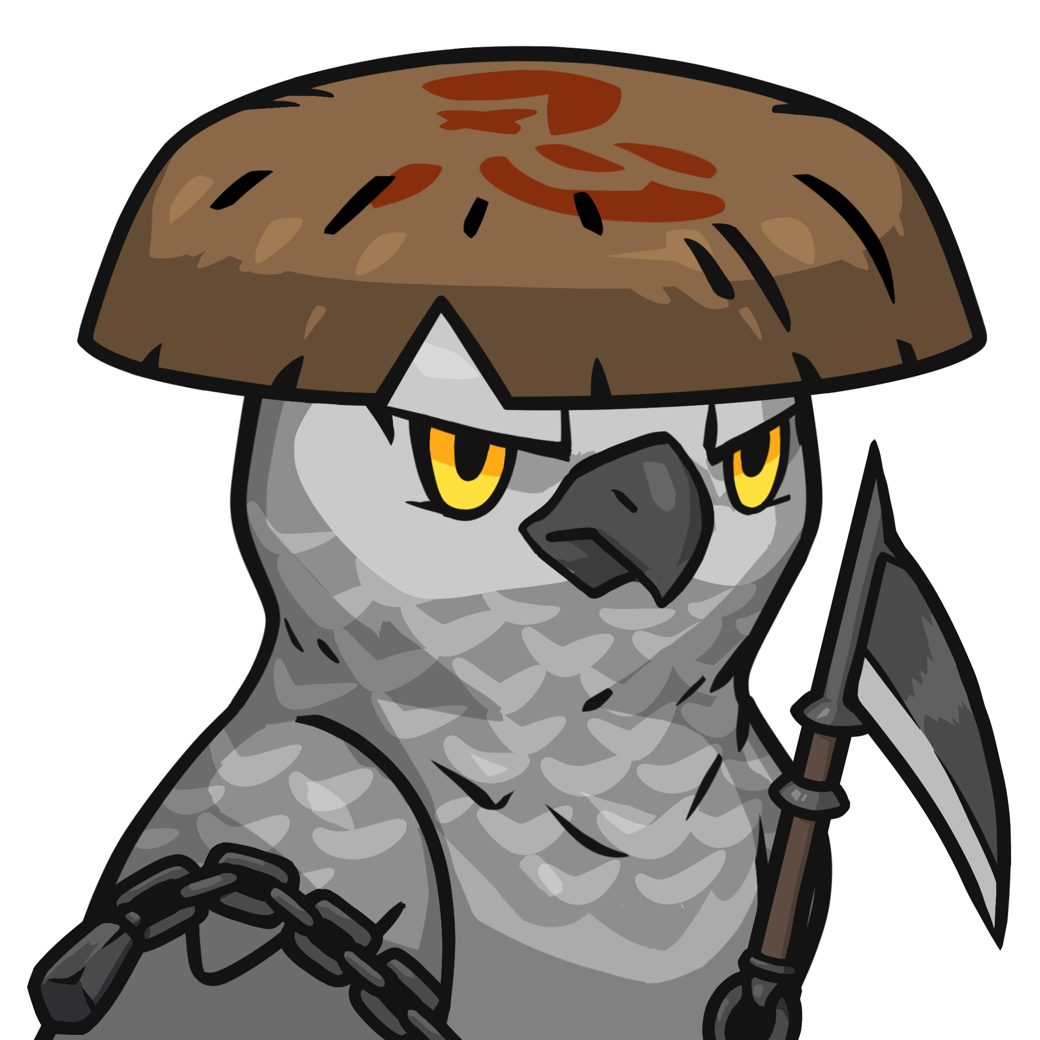 Narukami-Grey parrot #06998