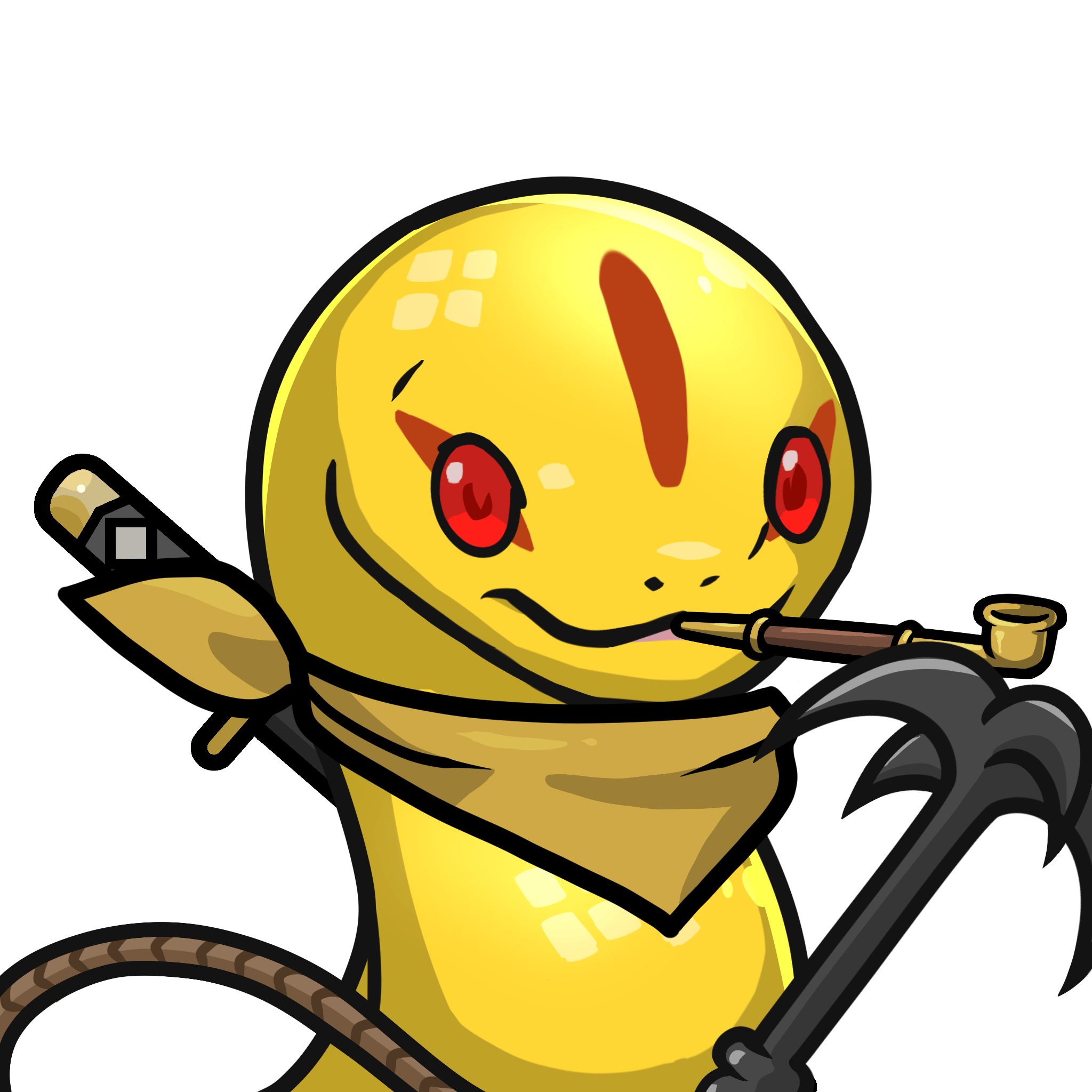 Orochi-Gold(pipe) #07091