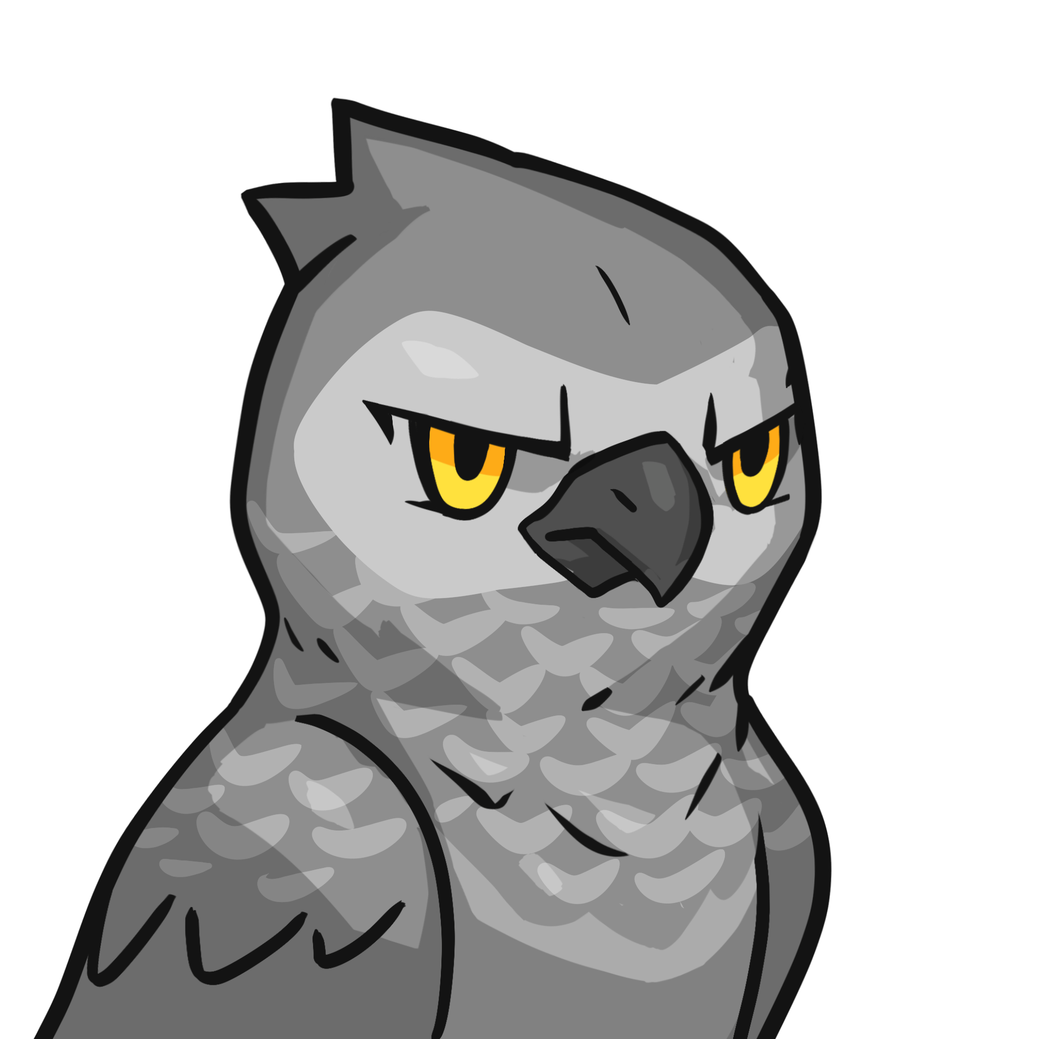 ［Locked］Narukami-Grey parrot #00072