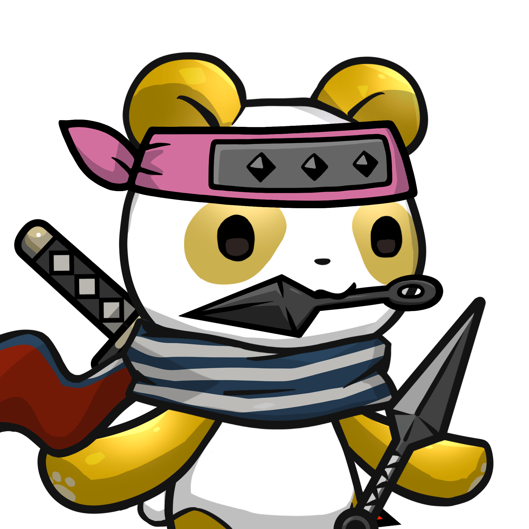 Leelee-Gold01(kunai) #07215