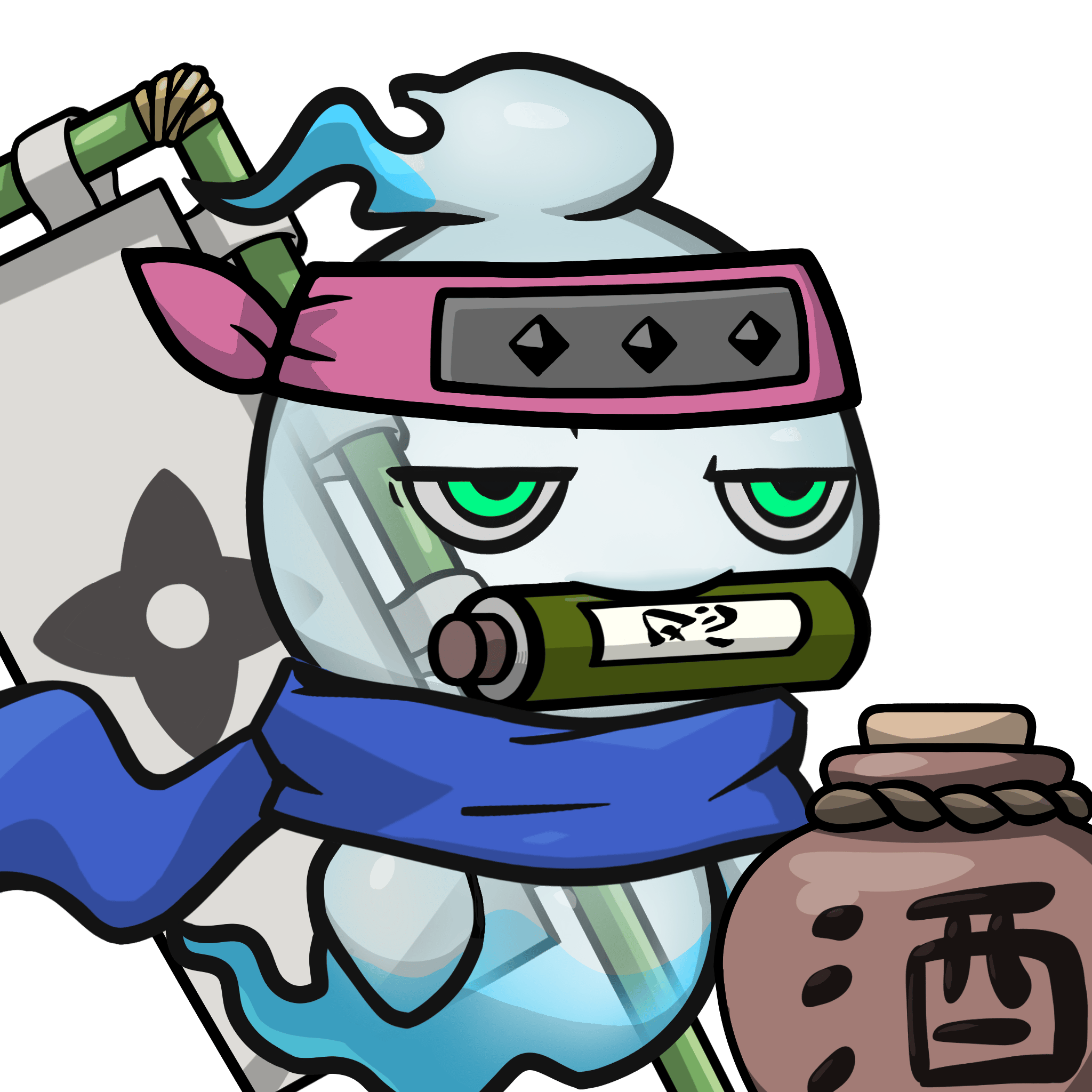 Mitama-Transparent(scroll) #07437