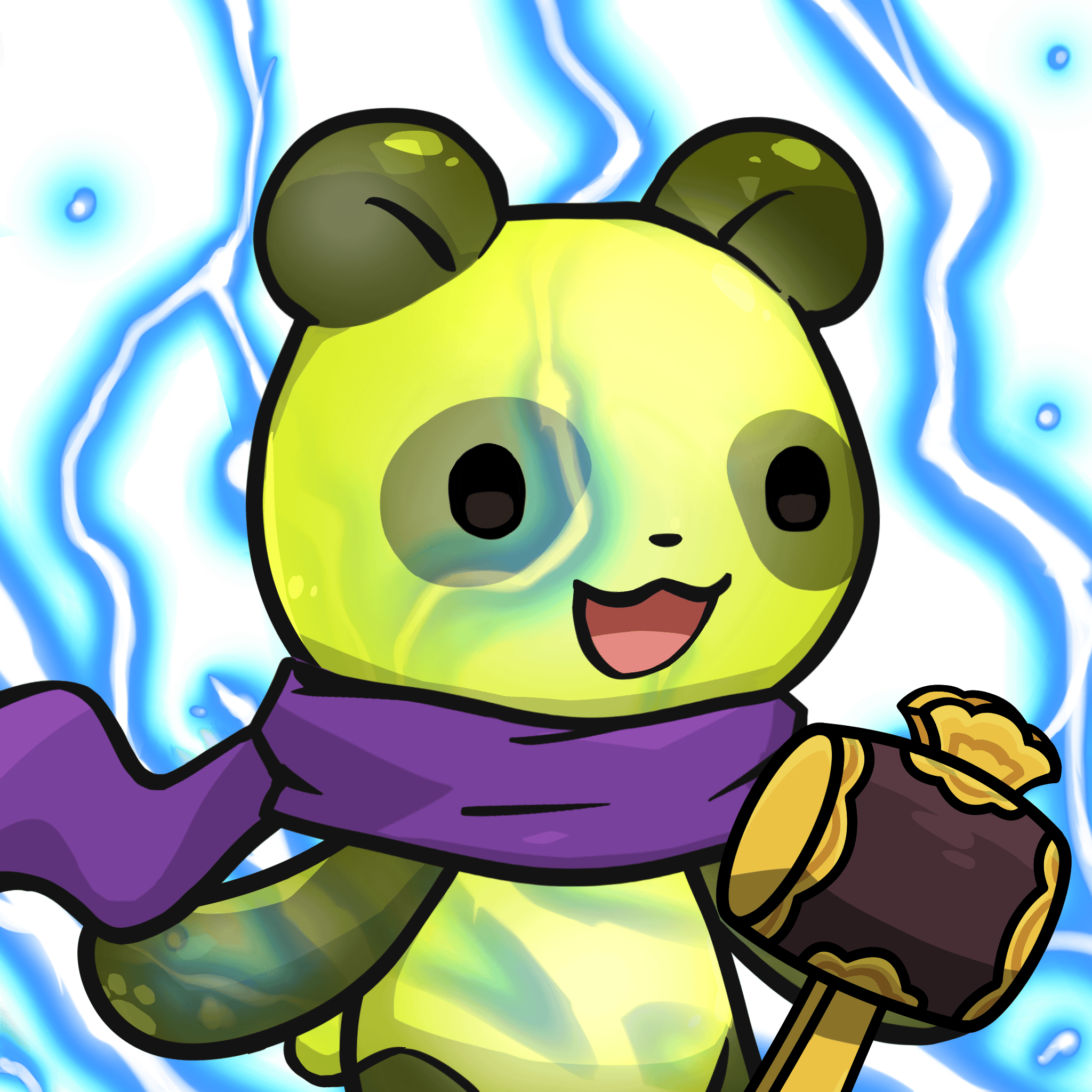 ［Locked］Leelee-Gummypanda-lemon #07473
