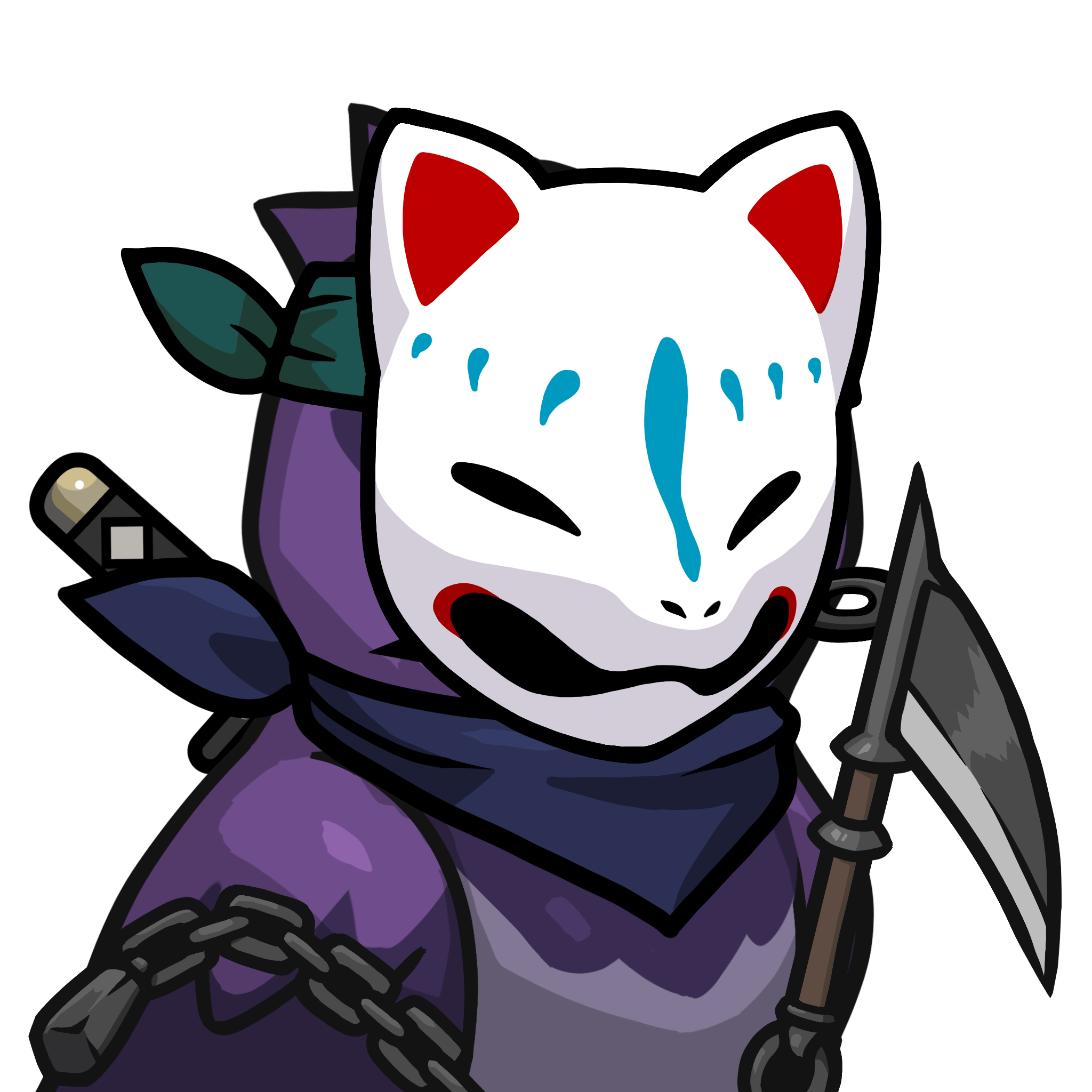 Narukami-Purple(kunai) #07552