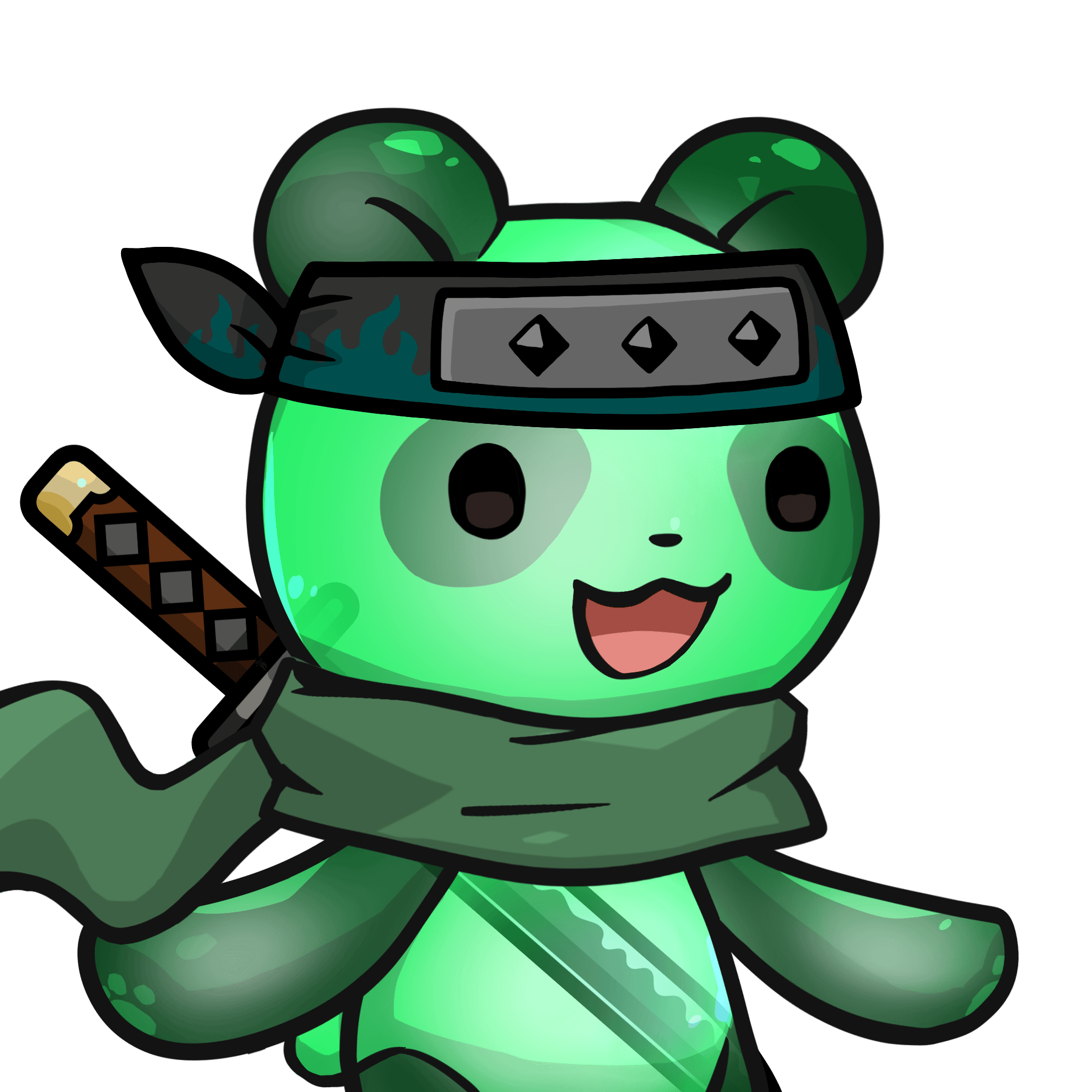 Leelee-Gummypanda-melon #07597
