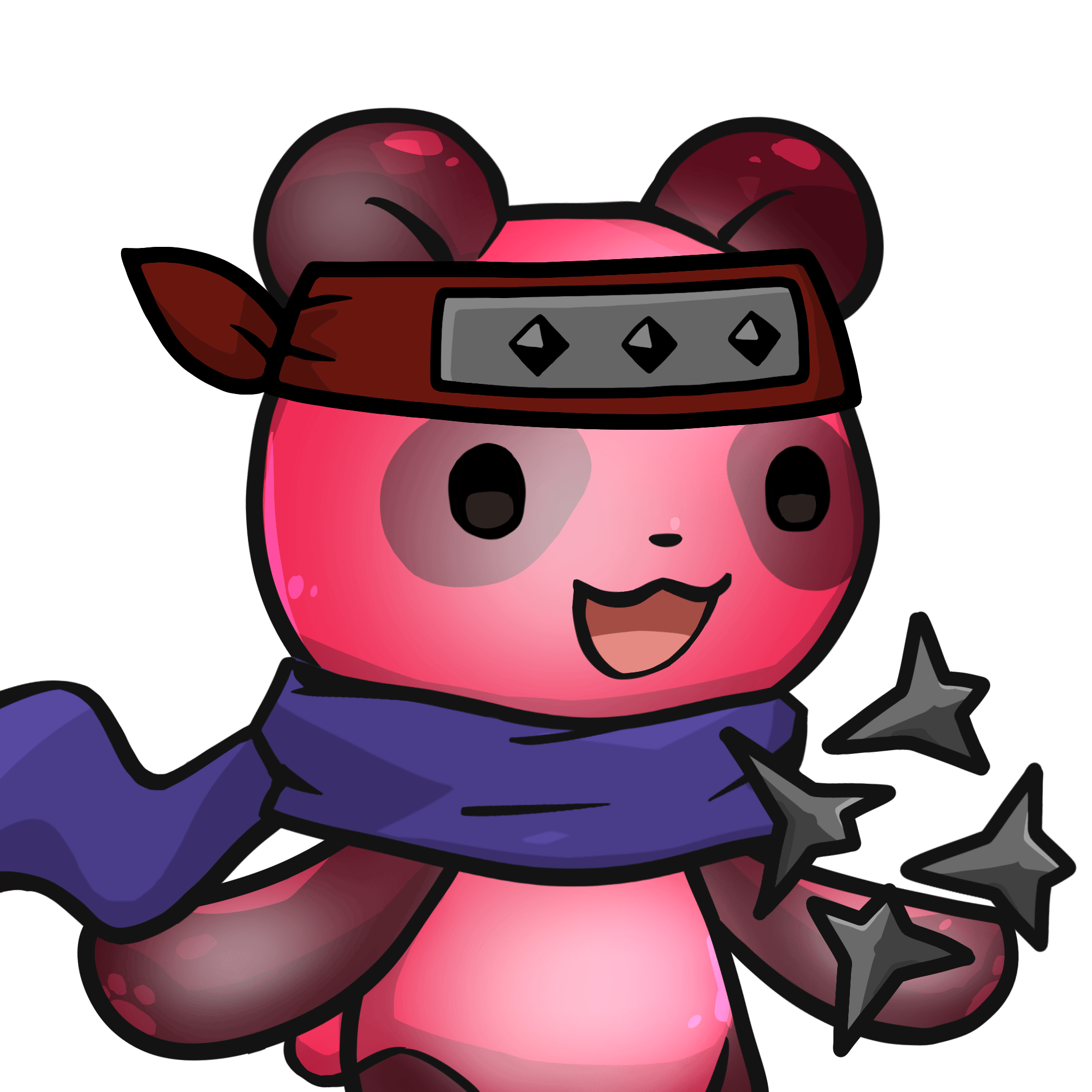 Leelee-Gummypanda-strawberry #07654
