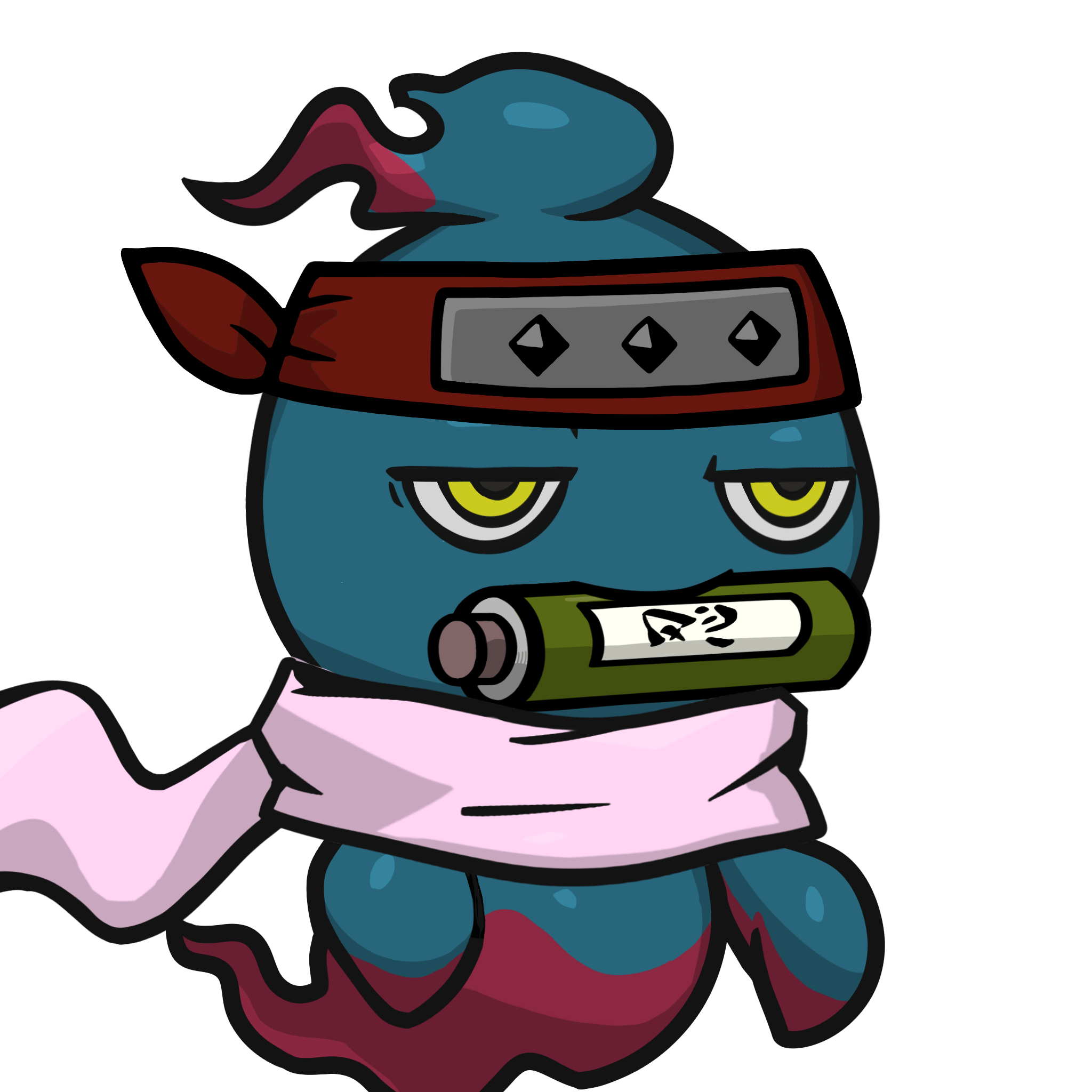 Mitama-Darkblue(scroll) #07662
