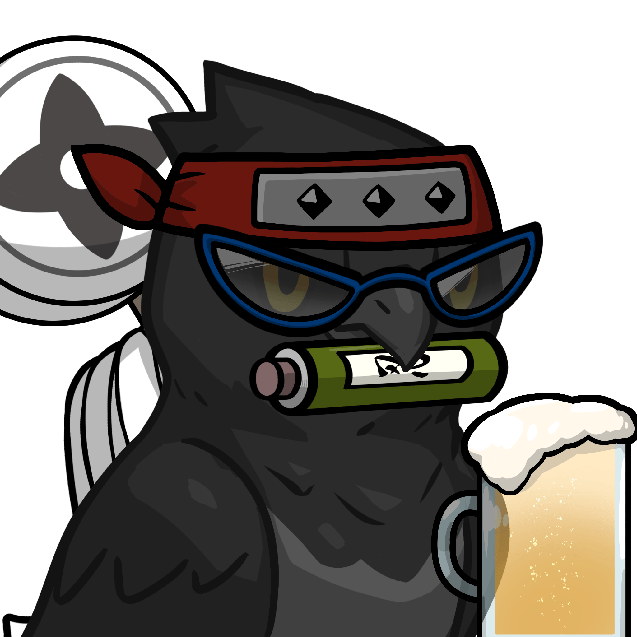 Narukami-Crow(scroll) #07802