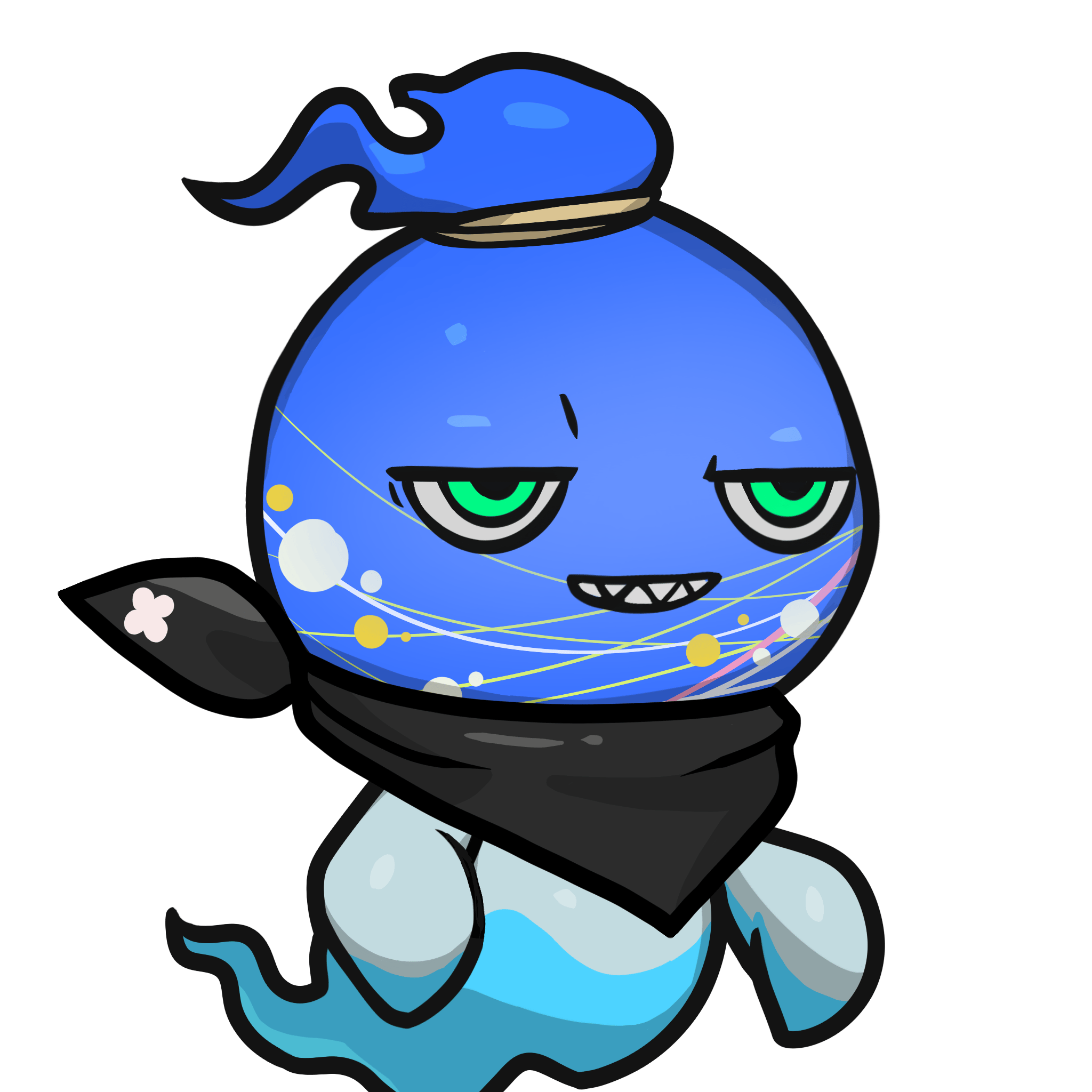 Mitama-Water balloon yo-yo(blue) #08180