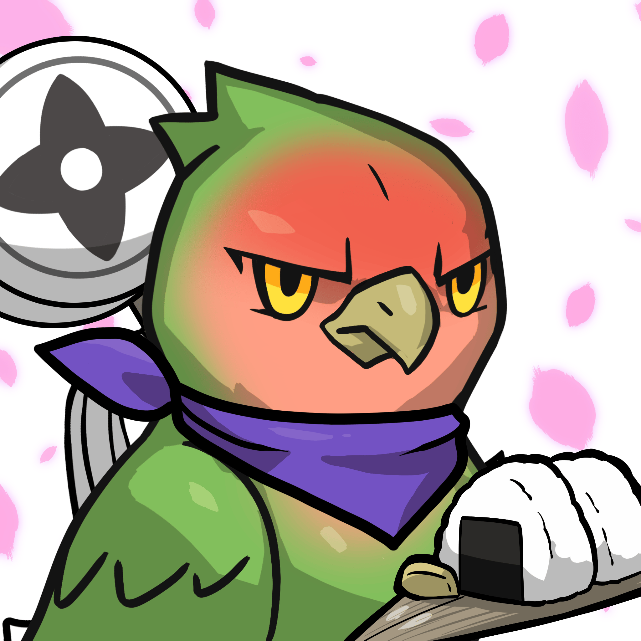 Narukami-Rosy-faced lovebird #08310
