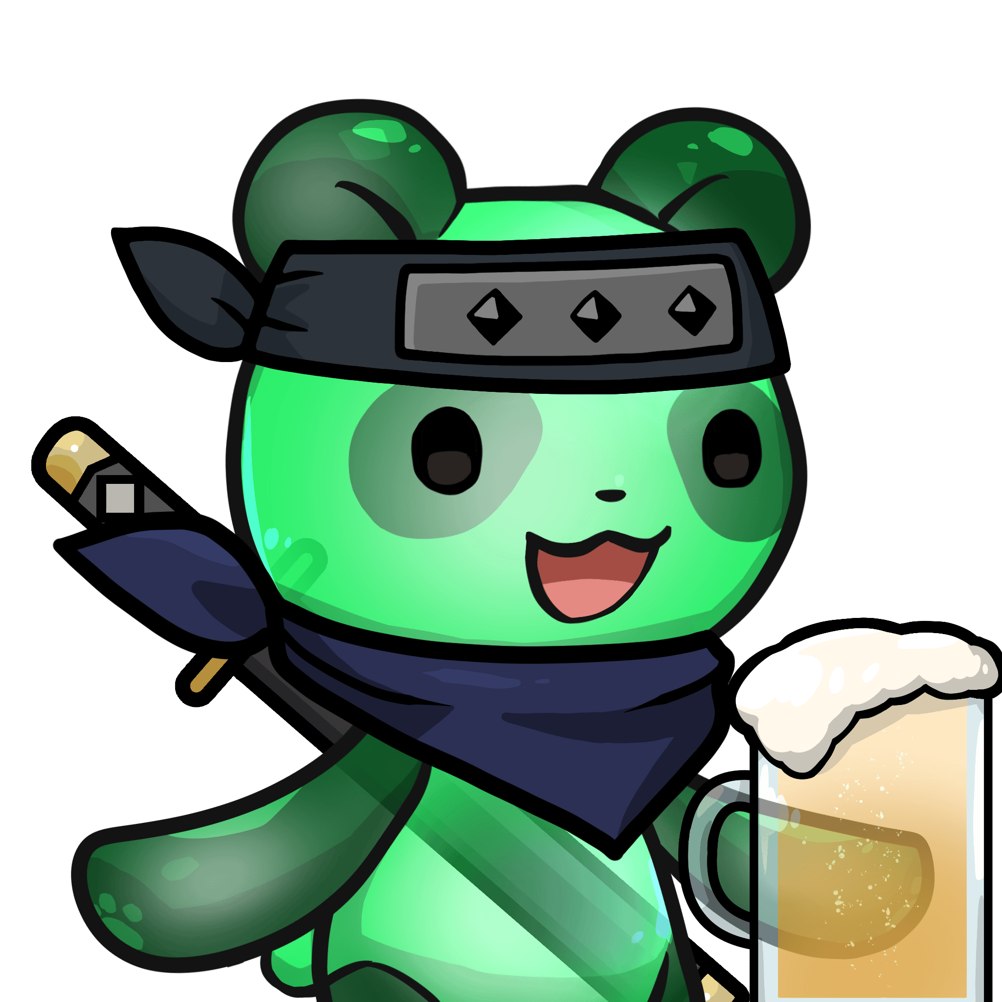 Leelee-Gummypanda-melon #08408