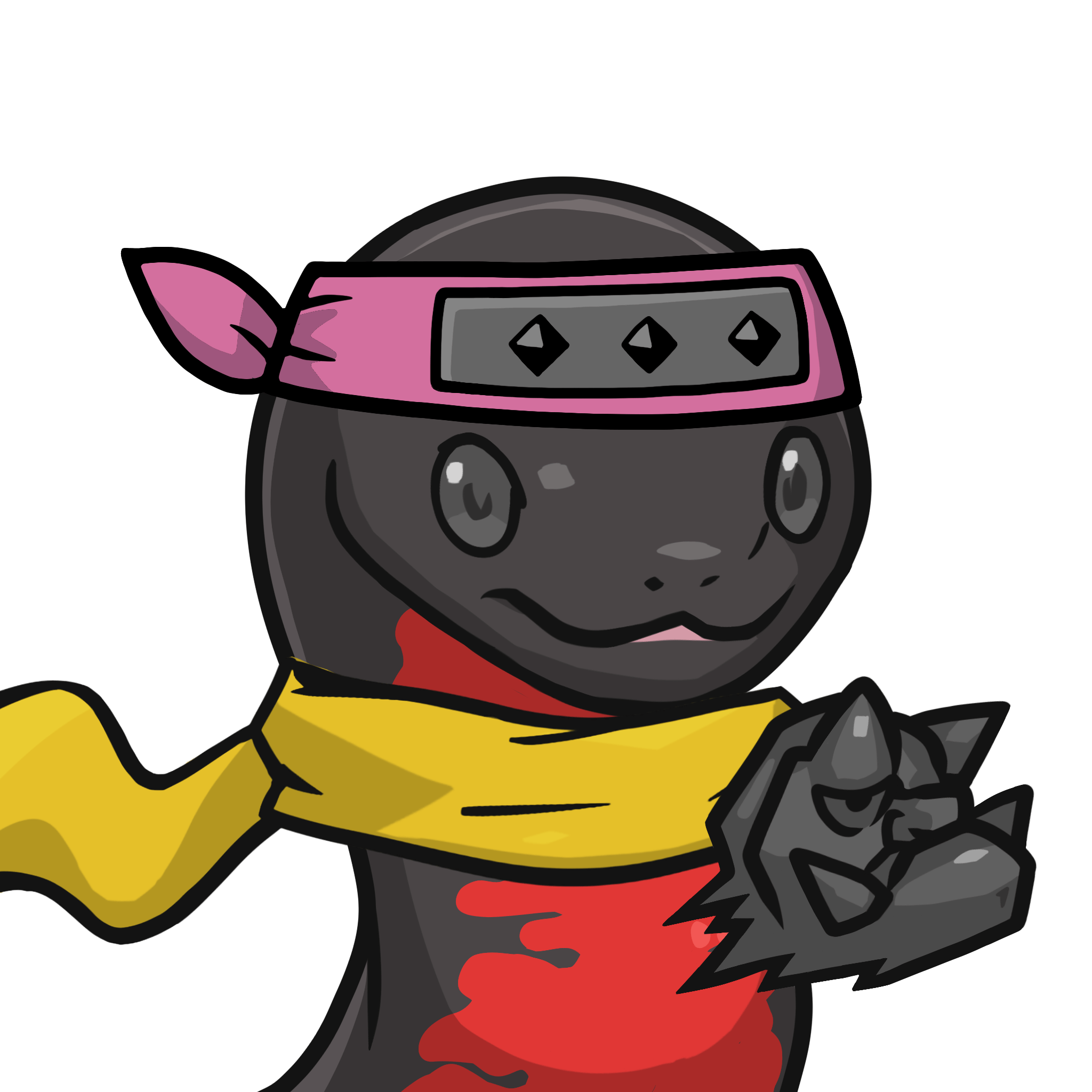 Orochi-Red-bellied newt #08494