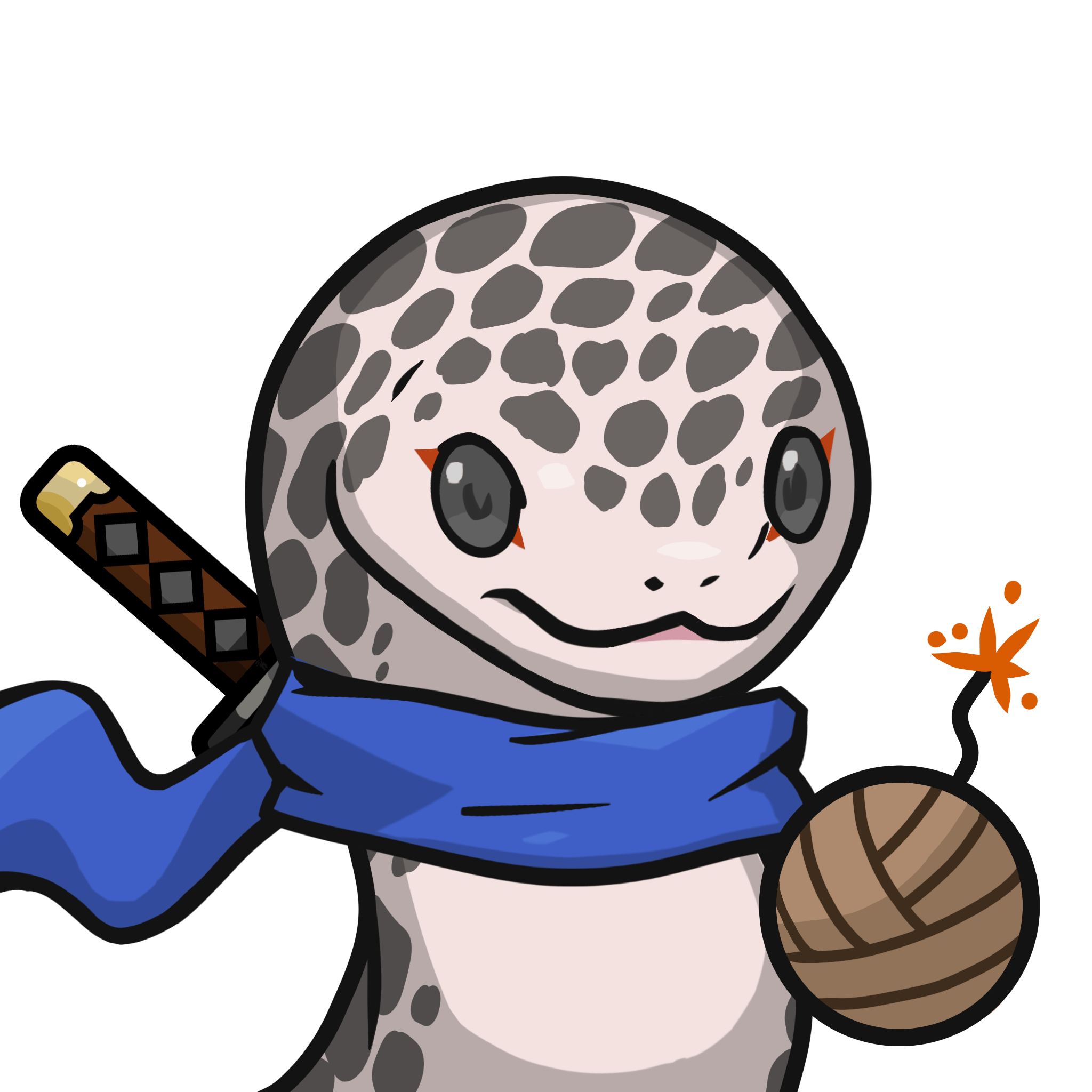Orochi-Leopard lizard01 #08598