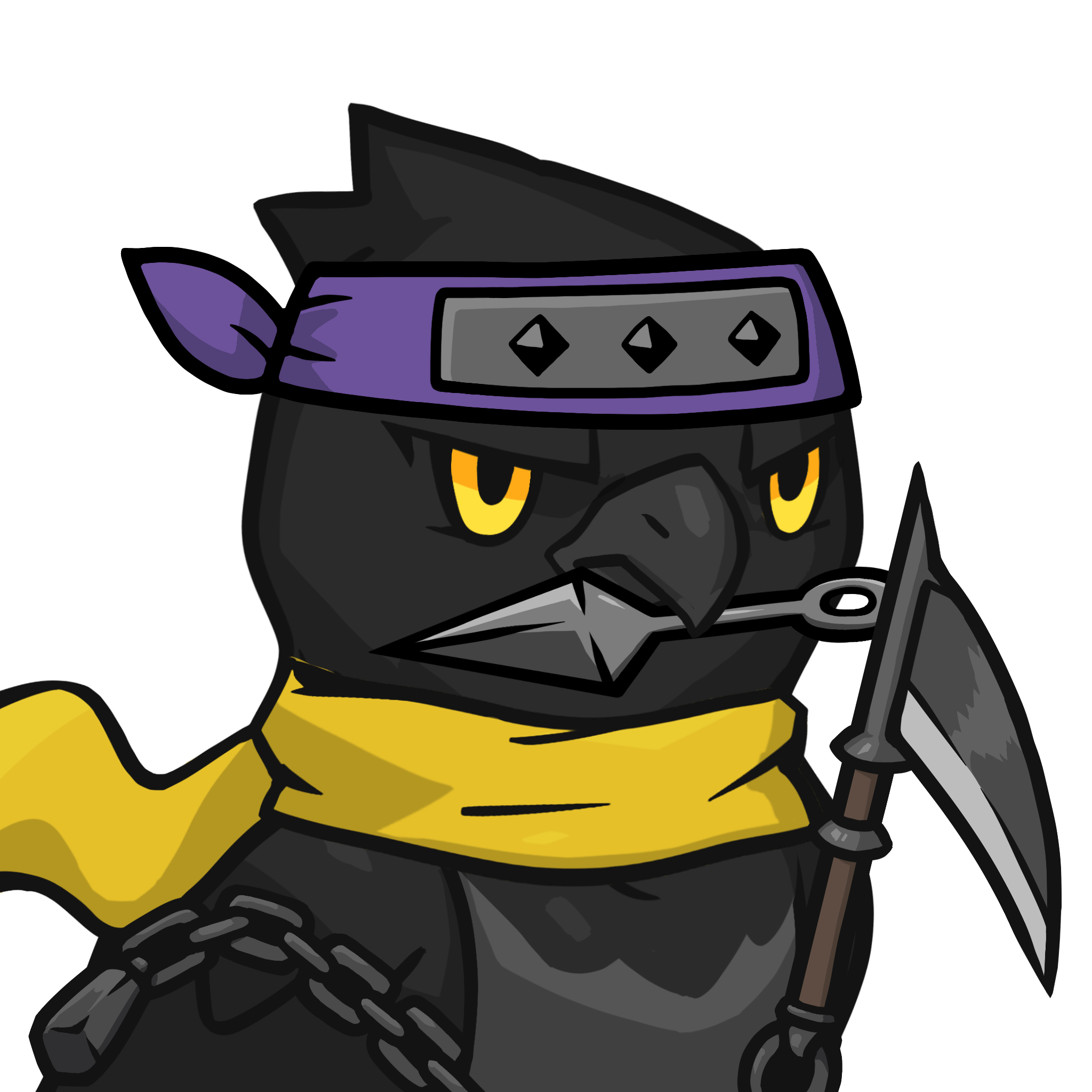 Narukami-Crow(kunai) #08619