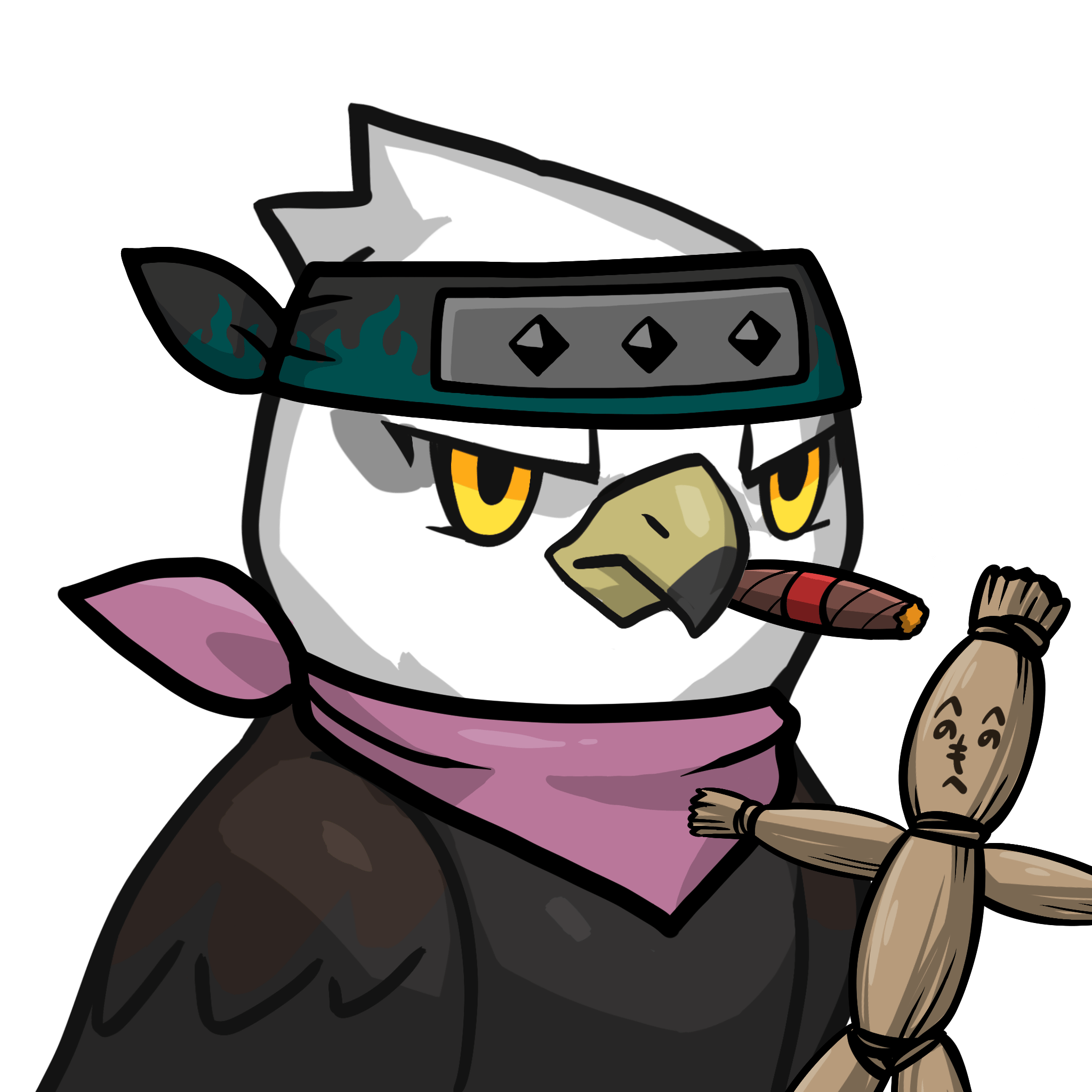 Narukami-Bald eagle(cigar) #08647